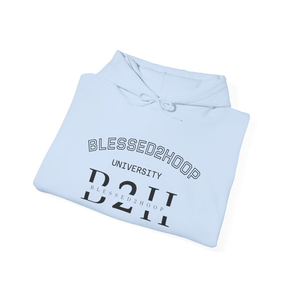 Unisex Blessed Hoop University Sweatshirt, Cozy Hoodie for Basketball Fans, Perfect Gift for Graduates, Unisex Casual Wear