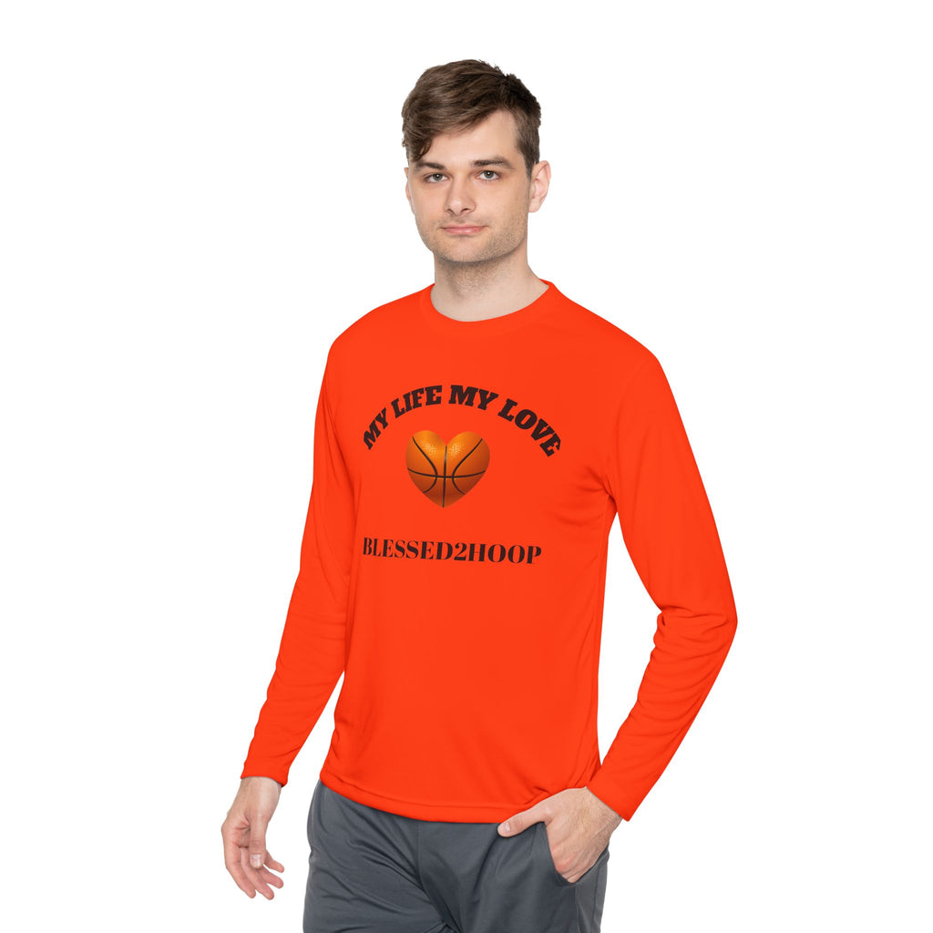 Unisex Basketball Long Sleeve Tee - Perfect Gift for Sports Lovers, Casual Wear, Team Spirit, Fitness Enthusiasts, Birthday