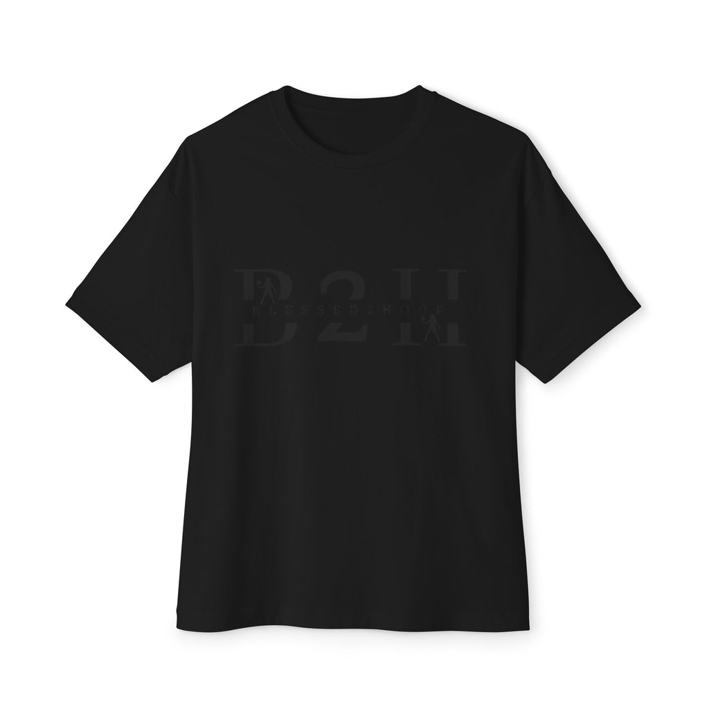 Unisex Boxy Tee - Blessed to Hoop, Trendy Oversized Shirt for Basketball Fans, Casual Wear, Gifts for Sports Enthusiasts, Streetwear Style