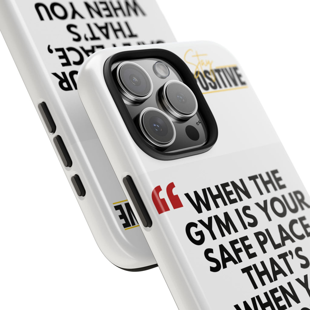 Motivational Phone Case, Inspirational Tough Phone Cases for Gym Lovers, Blessed to Hoop Case, Sports Gifts, Positive Vibes