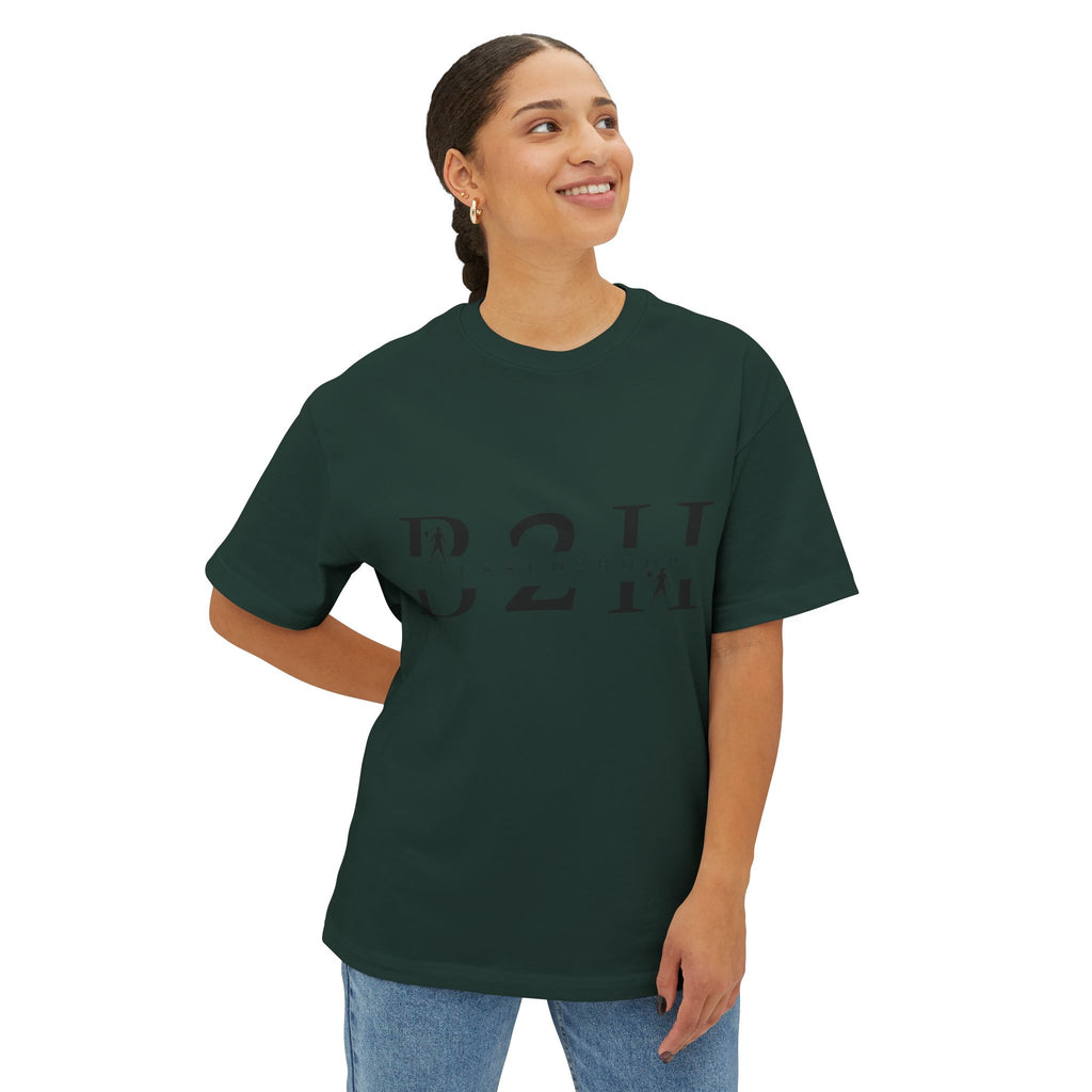 Unisex Boxy Tee - Blessed to Hoop, Trendy Oversized Shirt for Basketball Fans, Casual Wear, Gifts for Sports Enthusiasts, Streetwear Style