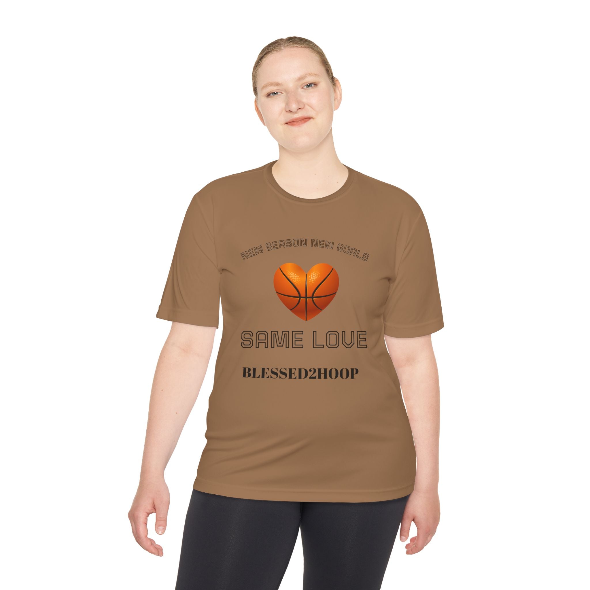 Unisex Basketball Motivational Tee - Same Love, Blessed2Hoop, Sportswear, Fitness Gift, Athletic Apparel, Team Spirit Shirt
