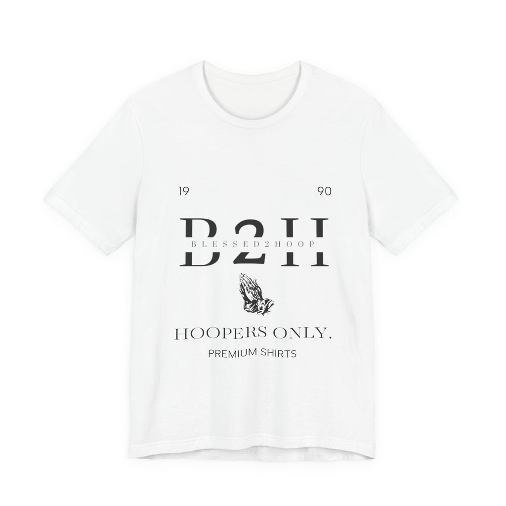 Basketball Lovers Unisex Tee, Hoopers Only Graphic T-Shirt, Sports Fan Apparel, Casual Summer Wear, Gift for Athletes, Classic Tee