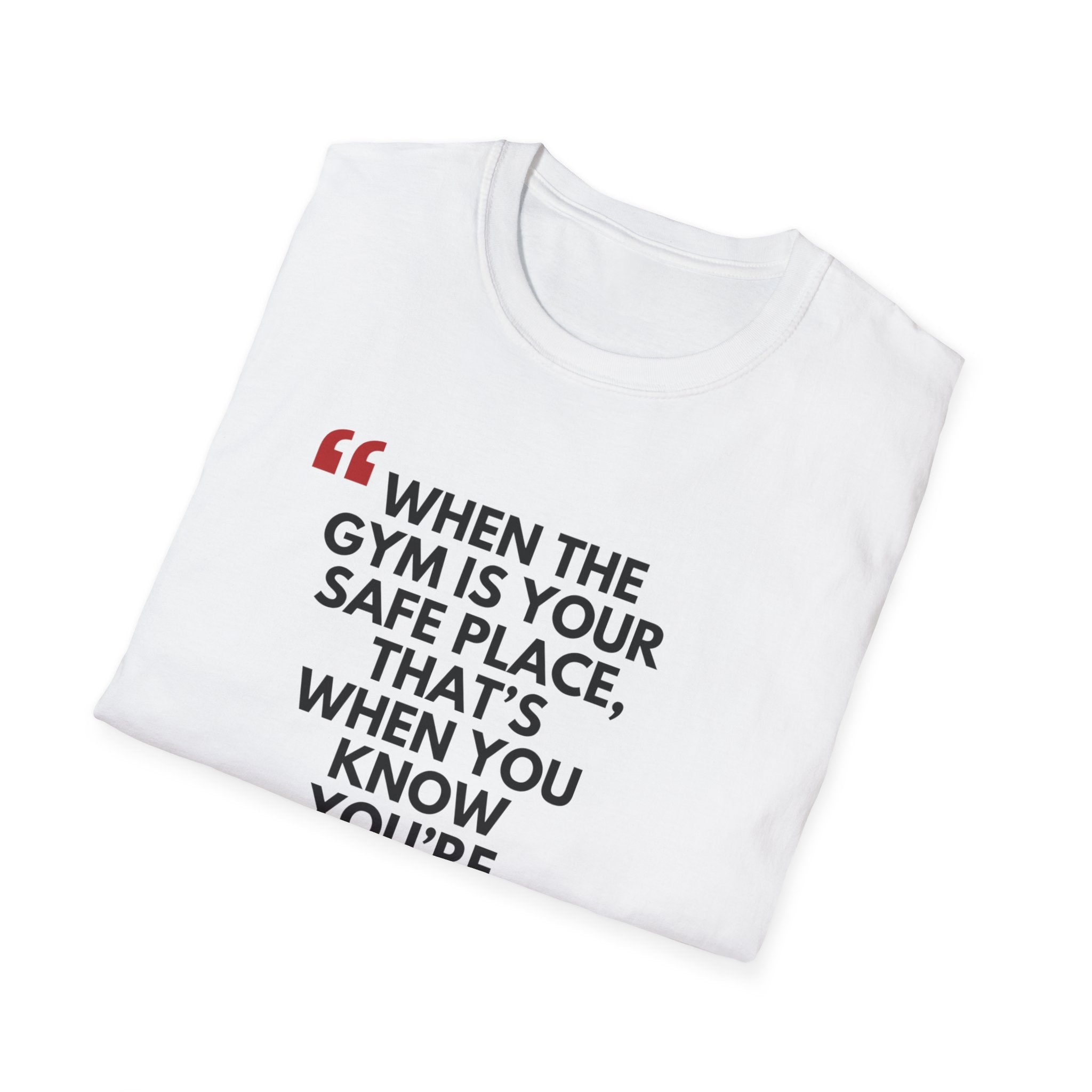 Unisex Basketball Quote T-Shirt - Perfect for Athletes, Gift for Fitness Lovers, Gym Enthusiasts, Motivational Apparel, Sportswear