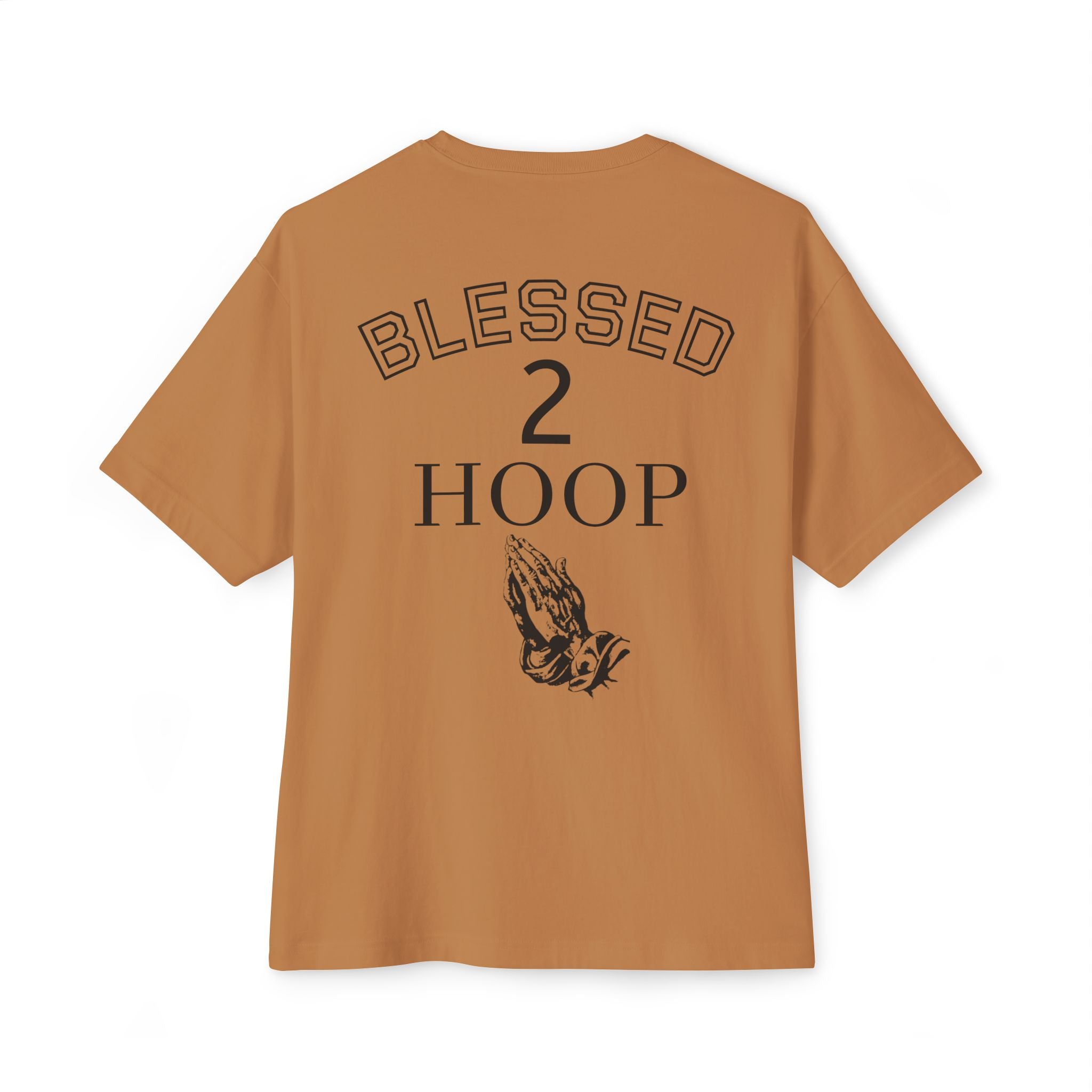 Unisex Boxy Tee - Blessed to Hoop, Trendy Oversized Shirt for Basketball Fans, Casual Wear, Gifts for Sports Enthusiasts, Streetwear Style
