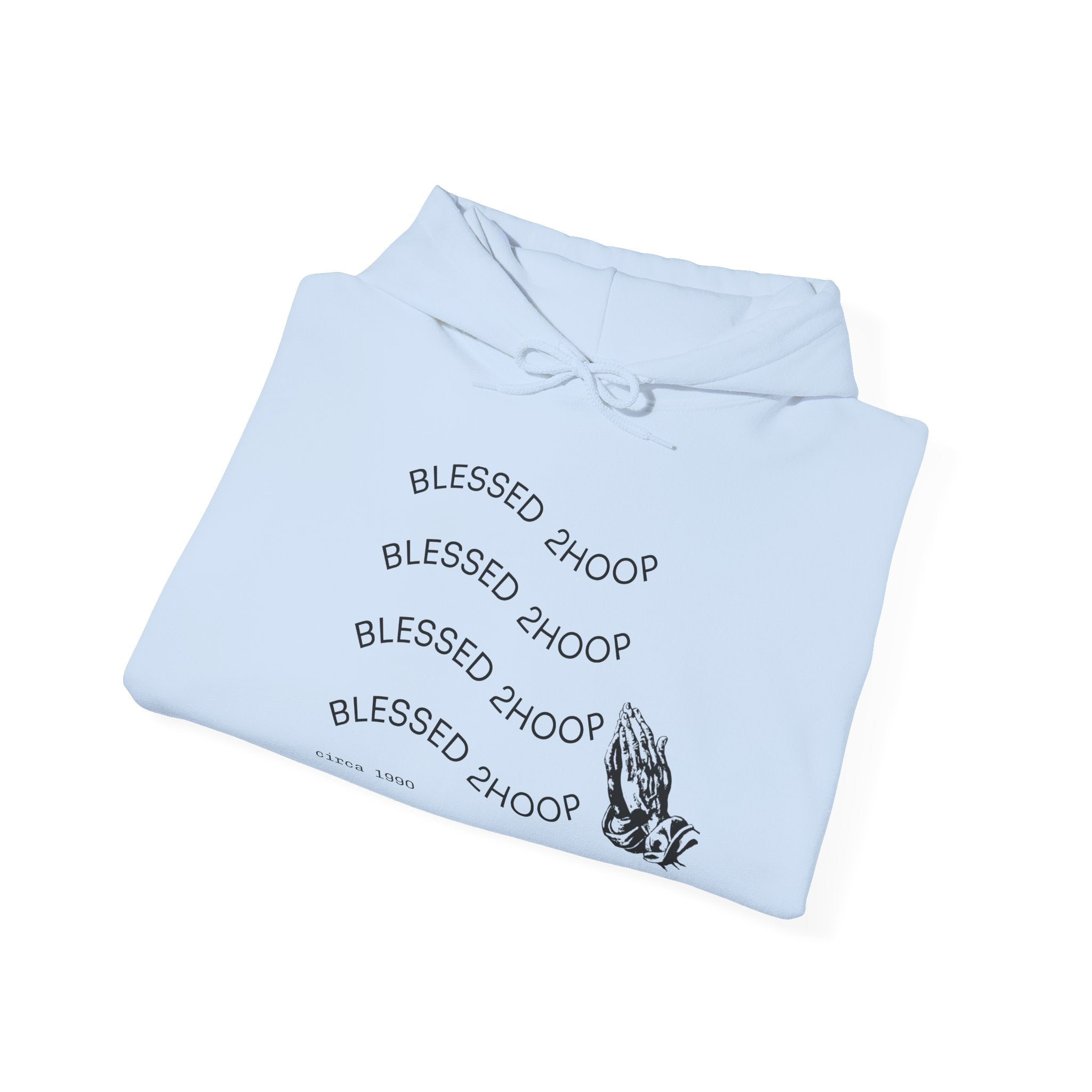 Blessed Hooded Sweatshirt, Cozy Unisex Pullover, Casual Streetwear, Inspirational Gift, Everyday Comfort