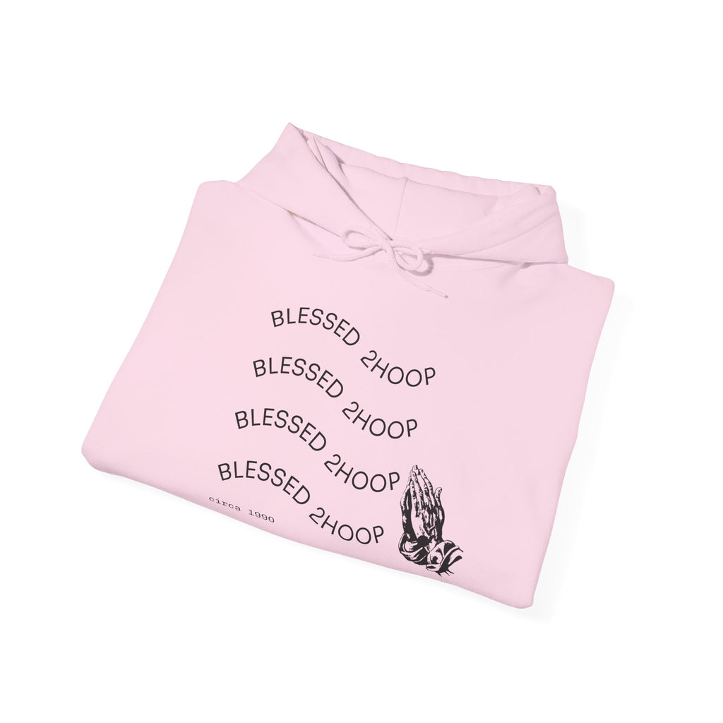 Blessed Hooded Sweatshirt, Cozy Unisex Pullover, Casual Streetwear, Inspirational Gift, Everyday Comfort