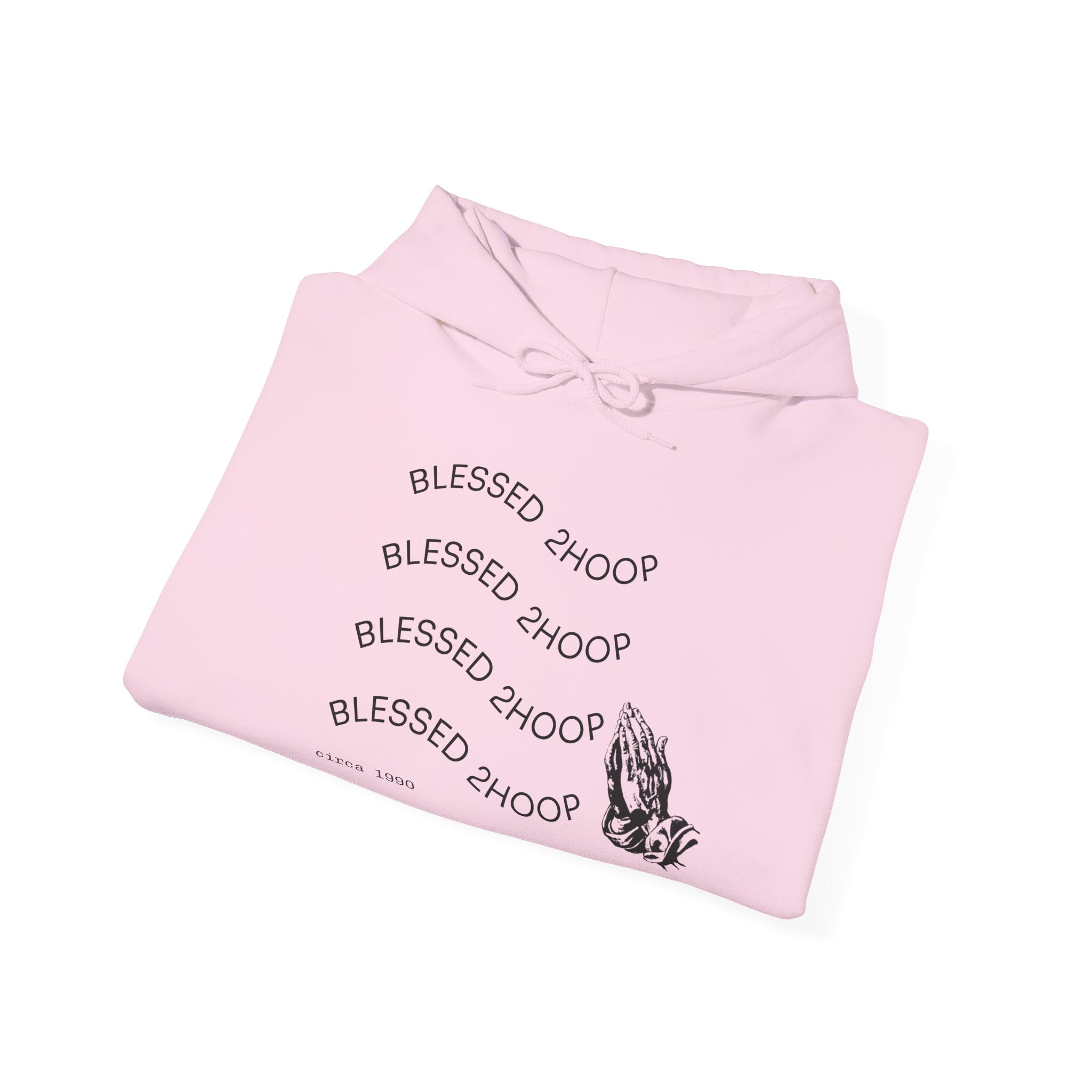 Blessed Hooded Sweatshirt, Cozy Unisex Pullover, Casual Streetwear, Inspirational Gift, Everyday Comfort