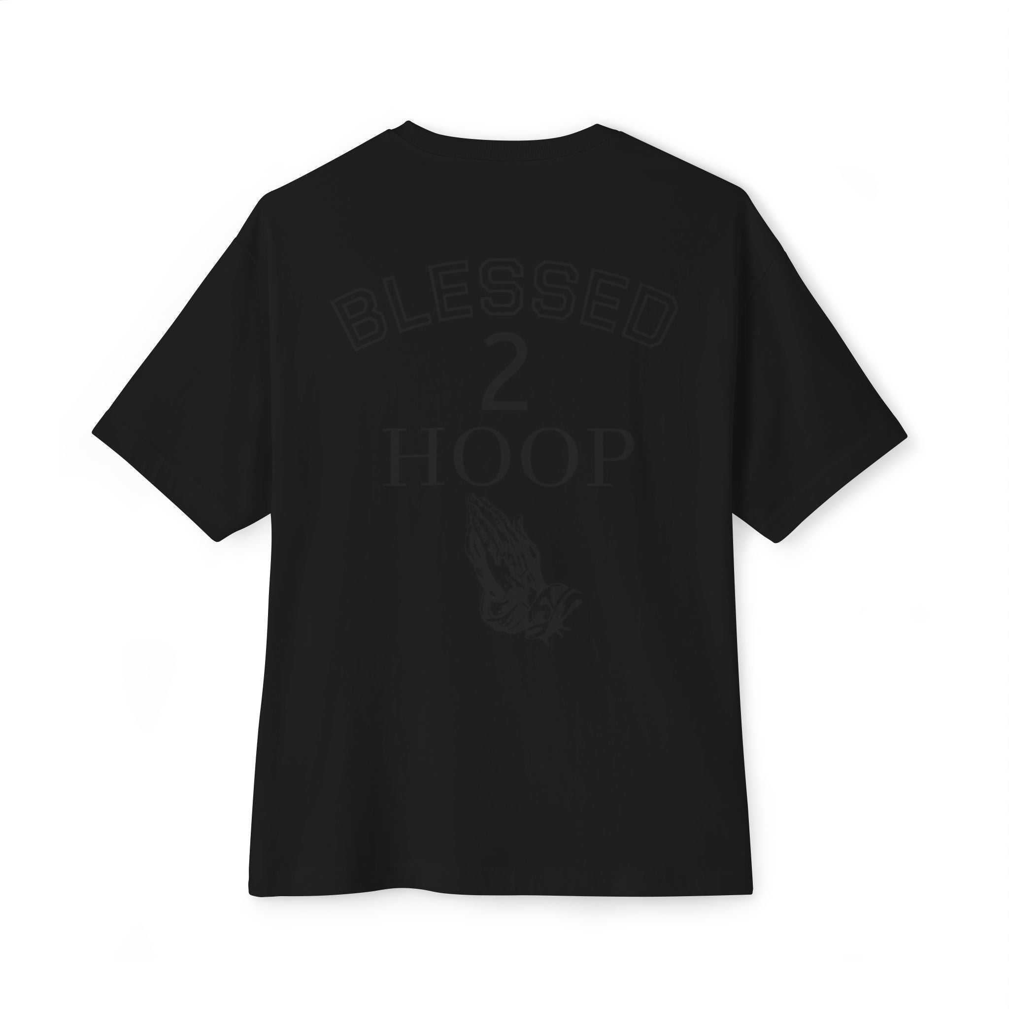 Unisex Boxy Tee - Blessed to Hoop, Trendy Oversized Shirt for Basketball Fans, Casual Wear, Gifts for Sports Enthusiasts, Streetwear Style