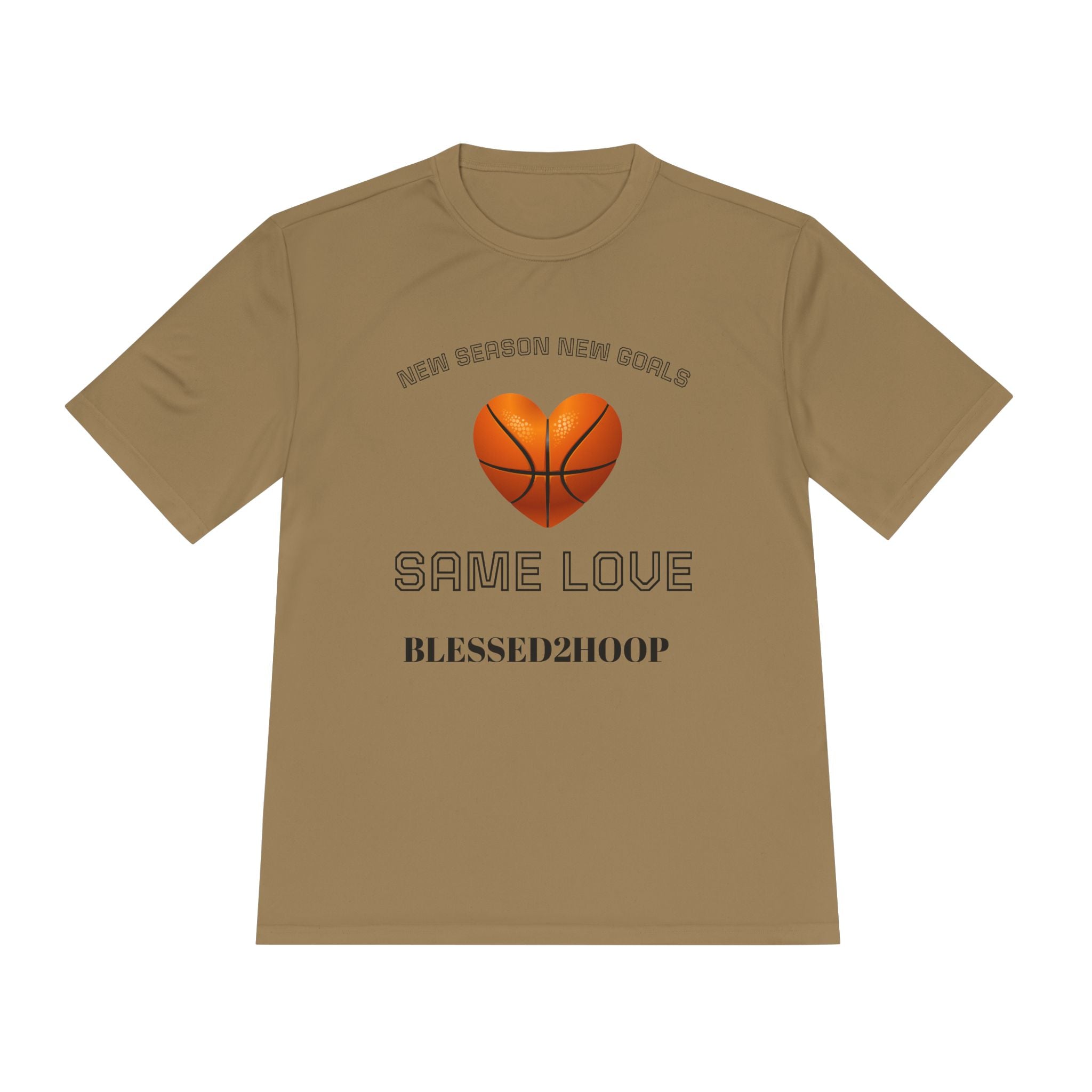 Unisex Basketball Motivational Tee - Same Love, Blessed2Hoop, Sportswear, Fitness Gift, Athletic Apparel, Team Spirit Shirt