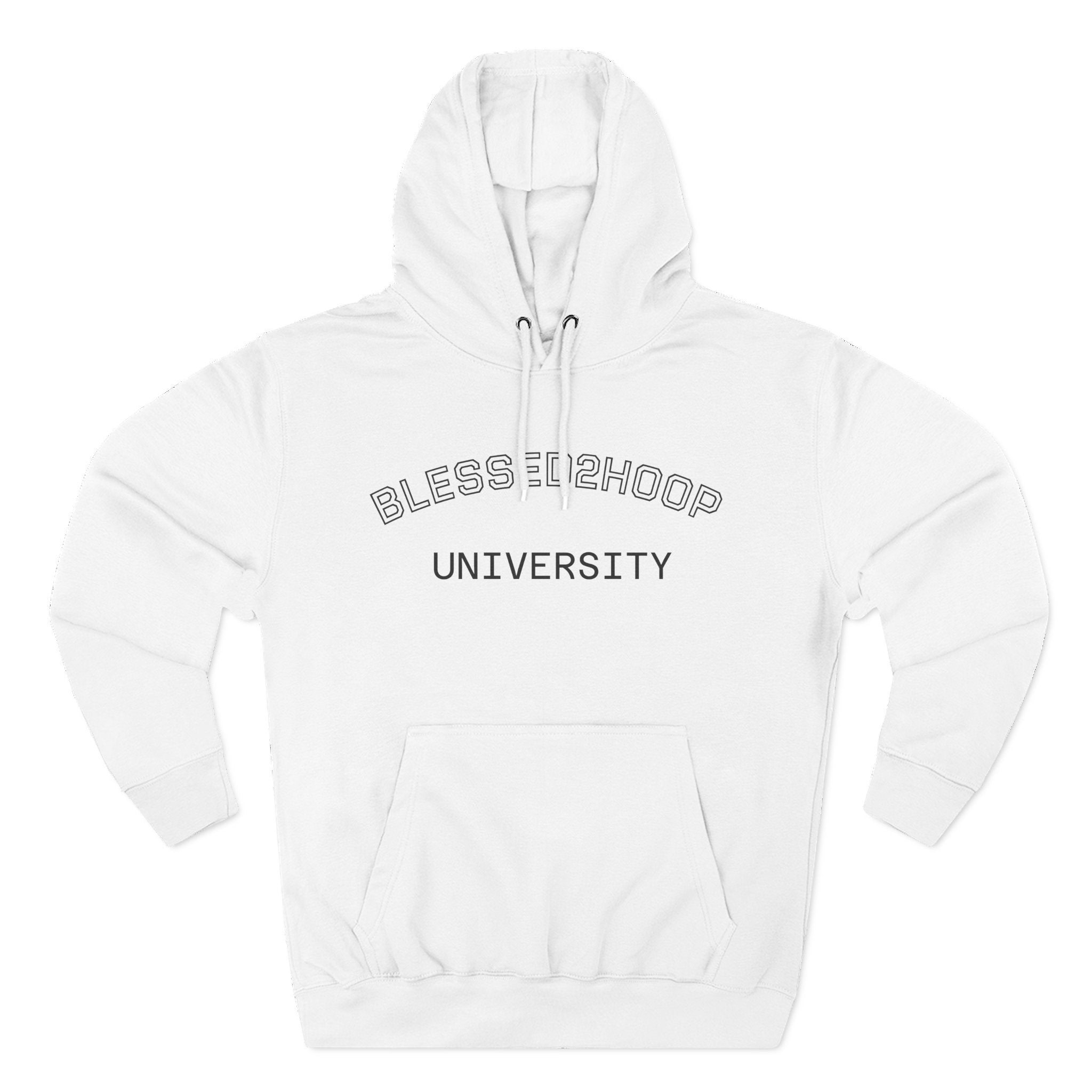 Blessed 2 Hoop University Hoodie - Cozy Fleece Pullover for Basketball Lovers, Casual Wear, Gift for Sports Events, College Apparel, [...]
