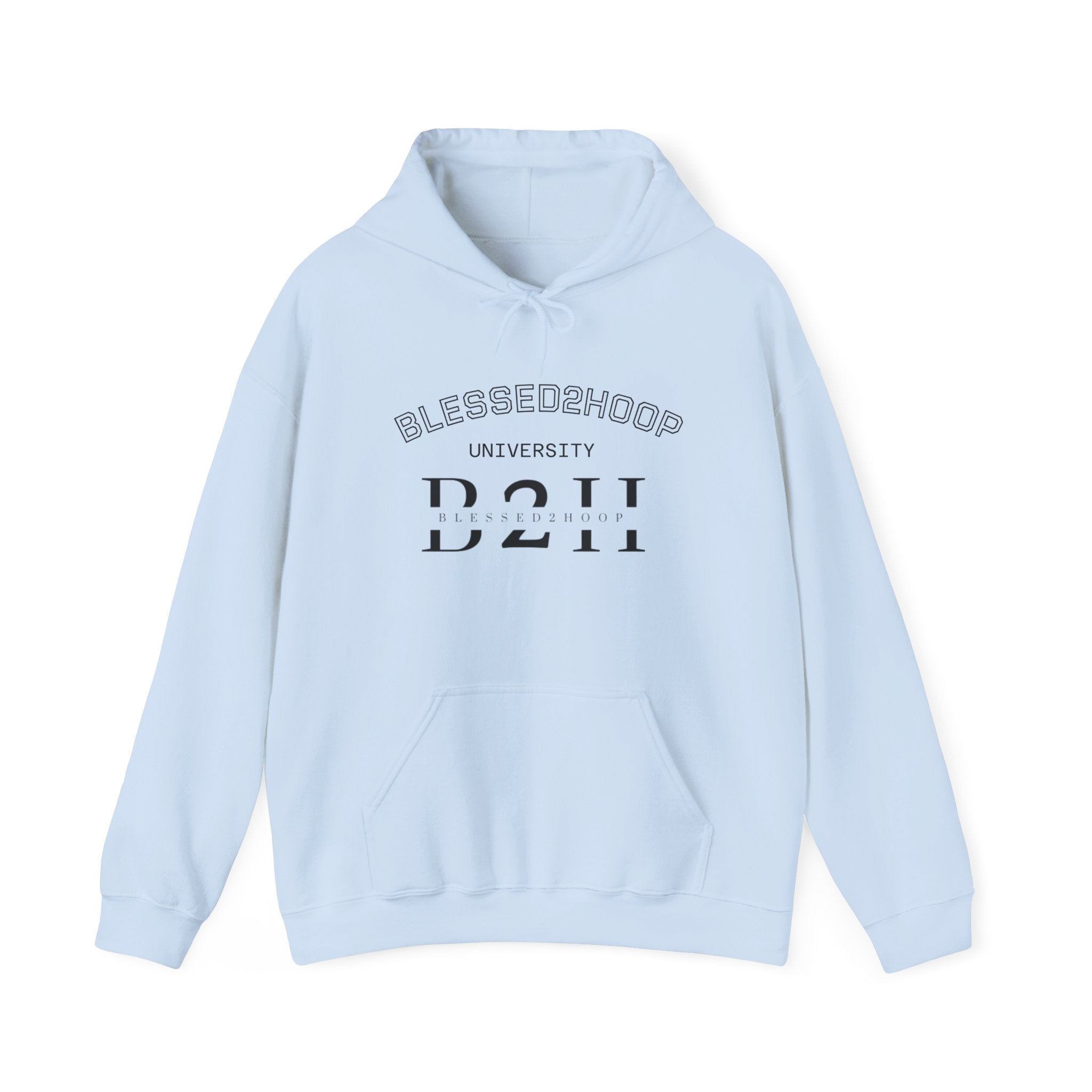 Unisex Blessed Hoop University Sweatshirt, Cozy Hoodie for Basketball Fans, Perfect Gift for Graduates, Unisex Casual Wear