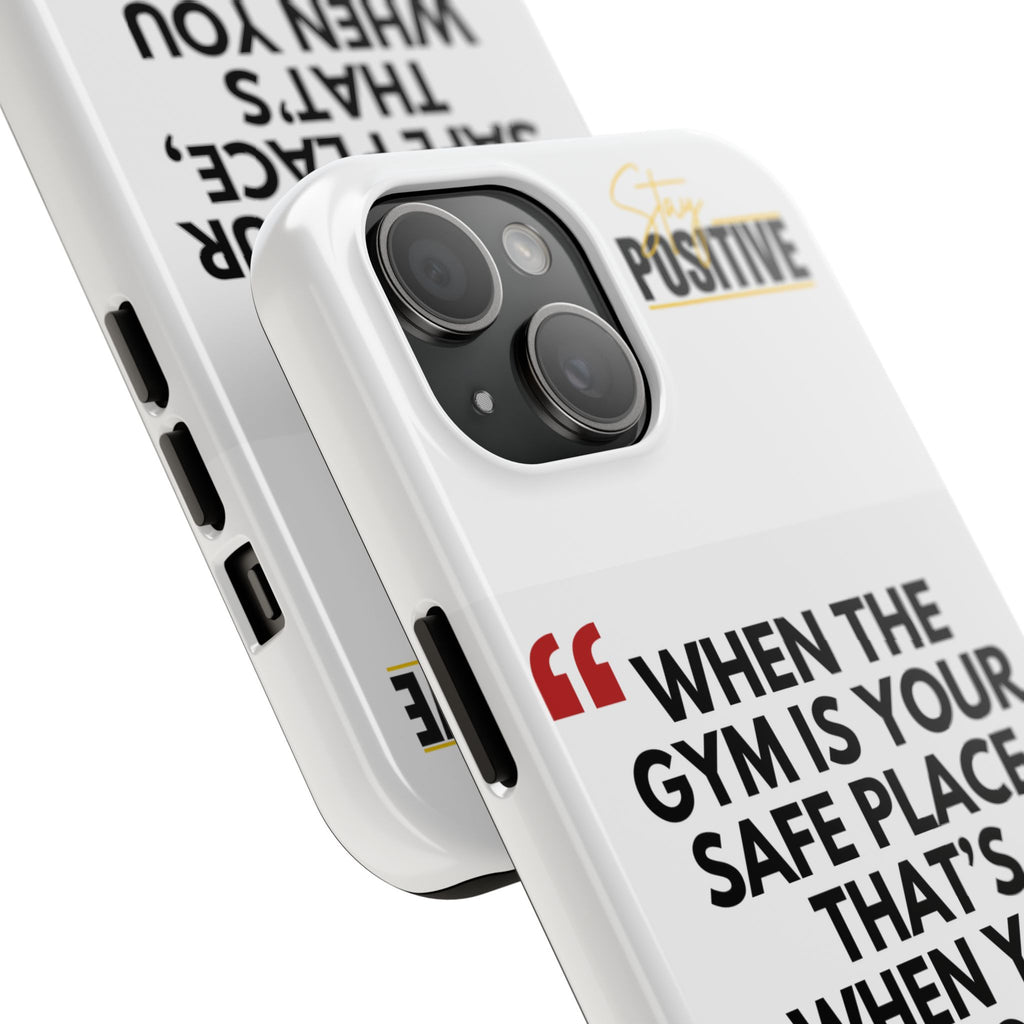 Motivational Phone Case, Inspirational Tough Phone Cases for Gym Lovers, Blessed to Hoop Case, Sports Gifts, Positive Vibes