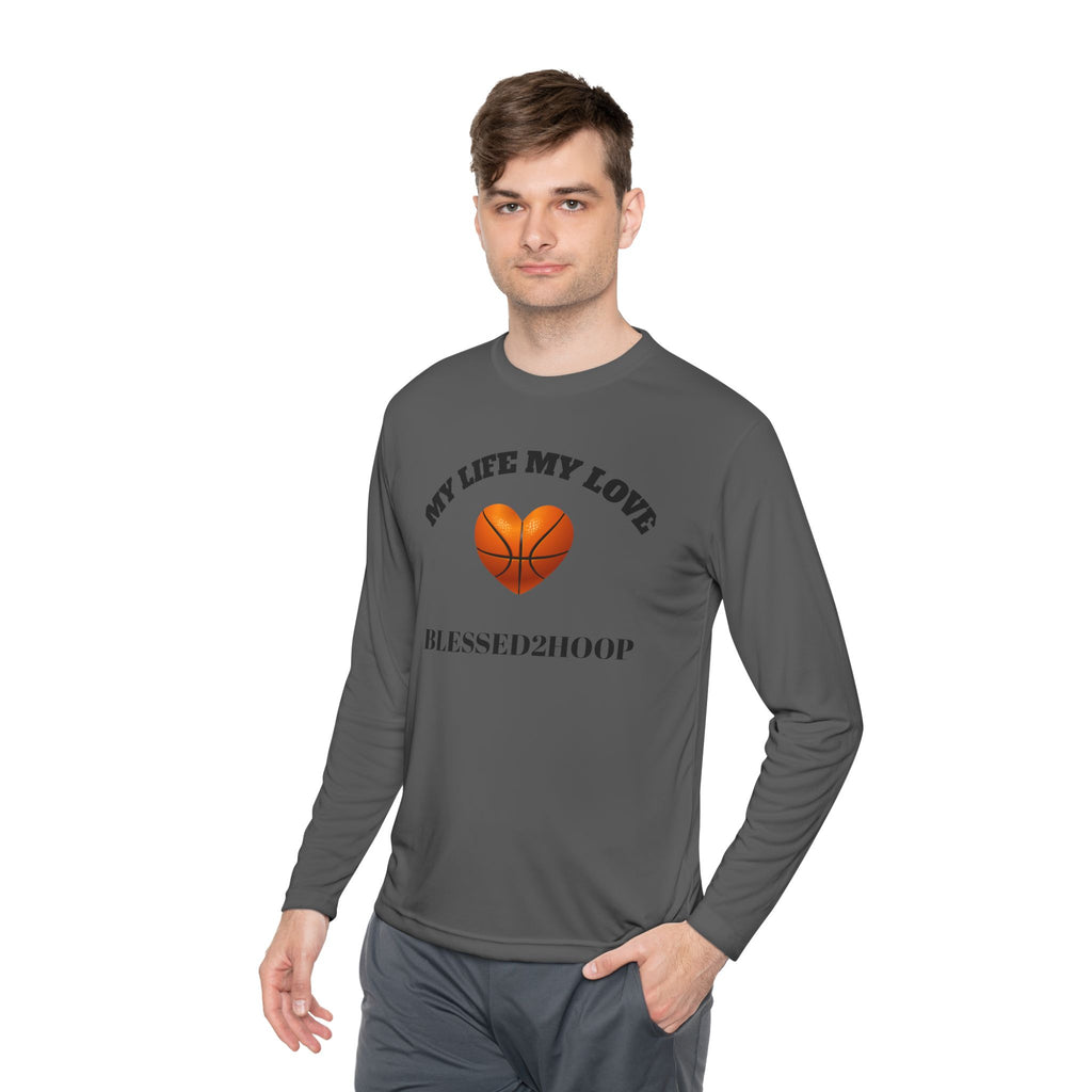 Unisex Basketball Long Sleeve Tee - Perfect Gift for Sports Lovers, Casual Wear, Team Spirit, Fitness Enthusiasts, Birthday
