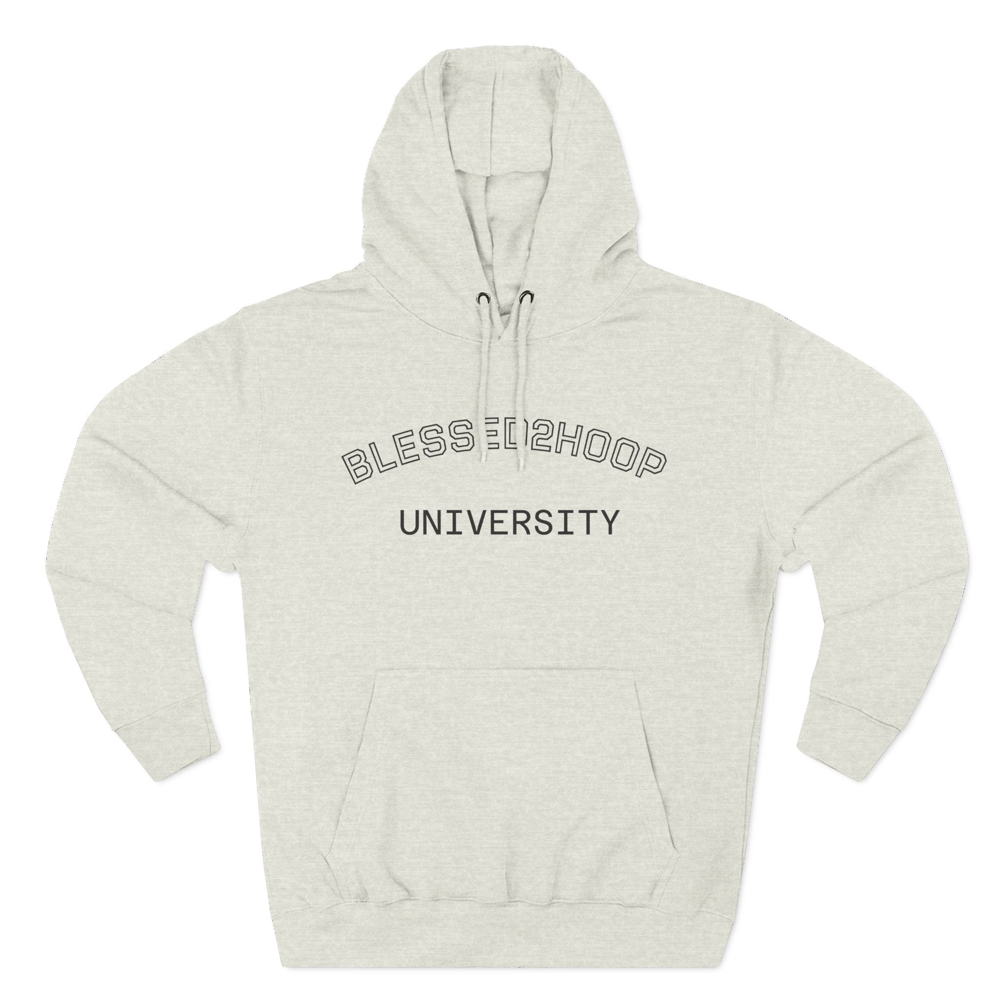Blessed 2 Hoop University Hoodie - Cozy Fleece Pullover for Basketball Lovers, Casual Wear, Gift for Sports Events, College Apparel, [...]