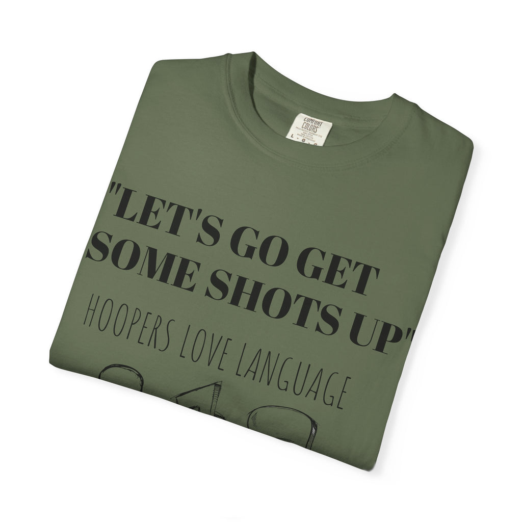 Basketball-Inspired T-shirt - Let's Go Get Shots Up, Sportswear, Gift for Hoopers, Unisex Tee, Casual Style