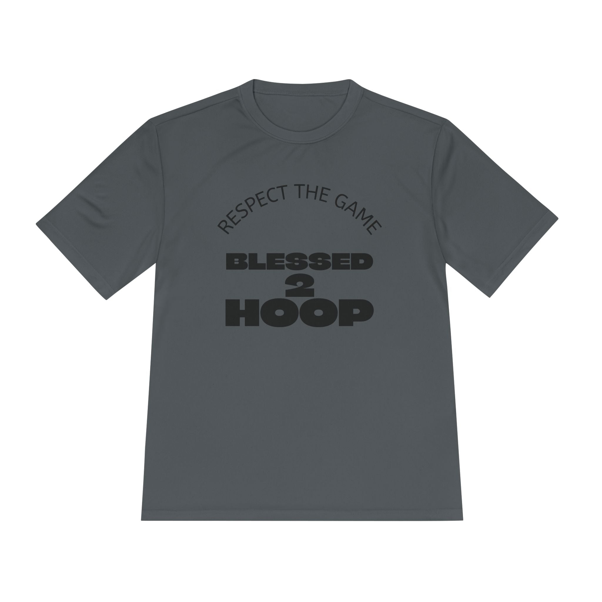 Unisex Athletic Tee - "Blessed 2 Hoop" Sports Shirt, Basketball Clothing, Fitness Wear, Gym Gear, Activewear for Sports Lovers