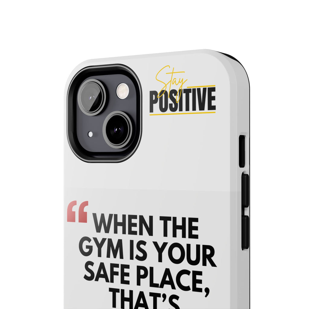 Motivational Phone Case, Inspirational Tough Phone Cases for Gym Lovers, Blessed to Hoop Case, Sports Gifts, Positive Vibes