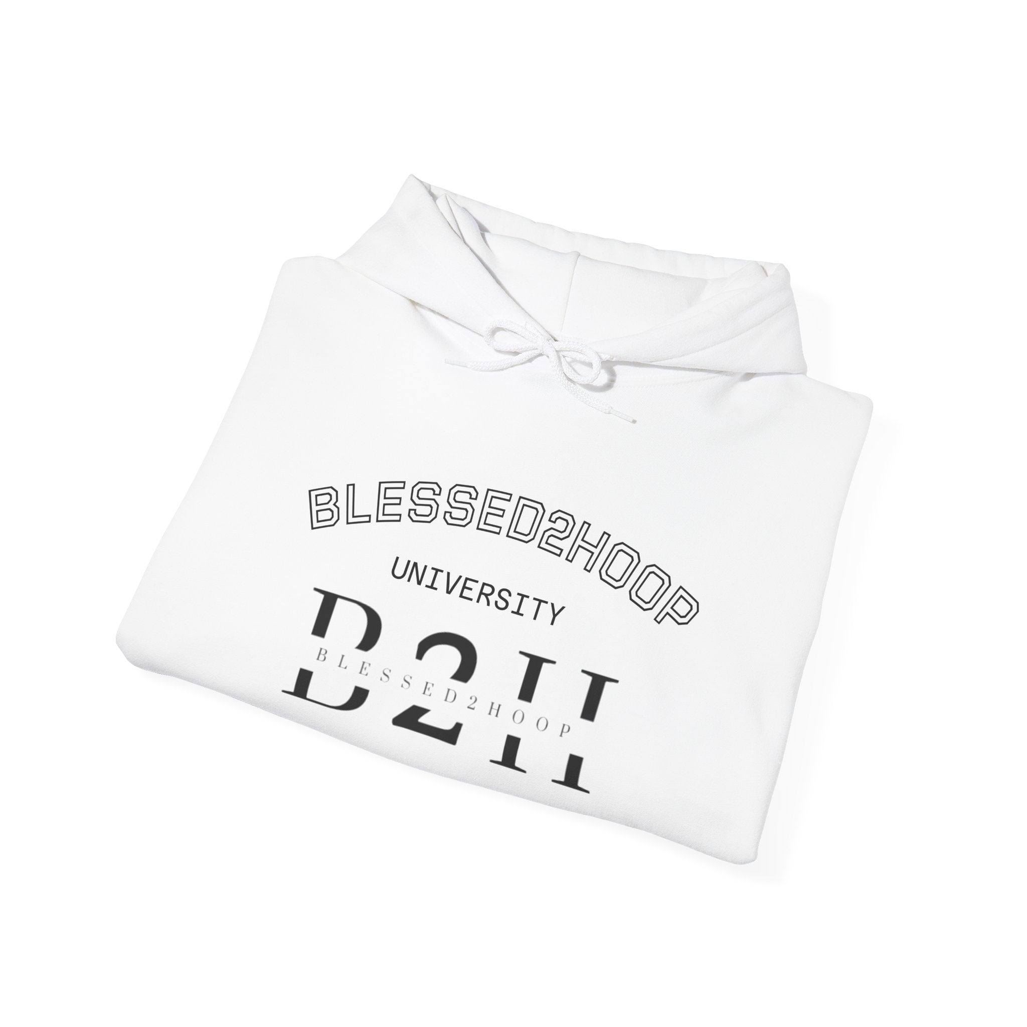 Unisex Blessed Hoop University Sweatshirt, Cozy Hoodie for Basketball Fans, Perfect Gift for Graduates, Unisex Casual Wear