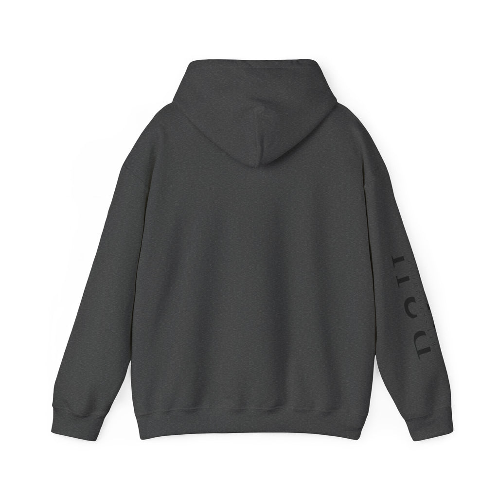 Minimalist Unisex Hoodie with B2H Design, Cozy Sweatshirt, Stylish Layering Piece, Perfect for Gifting, Casual Wear, Year-Round Comfort