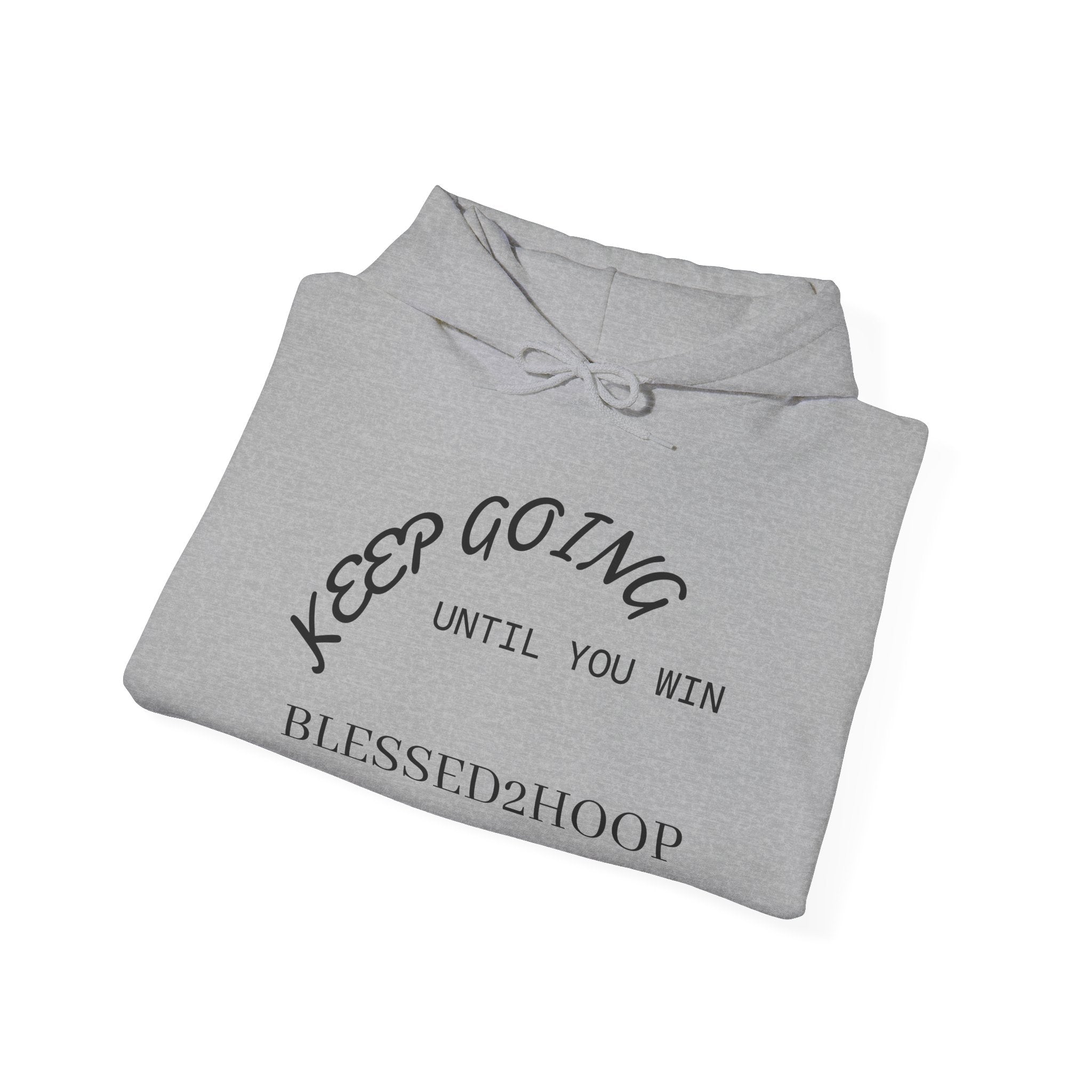 Motivational Hooded Sweatshirt - Keep Going Until You Win, Fitness Apparel, Unisex Hoodie, Inspirational Gifts, Cozy Activewear, [...]