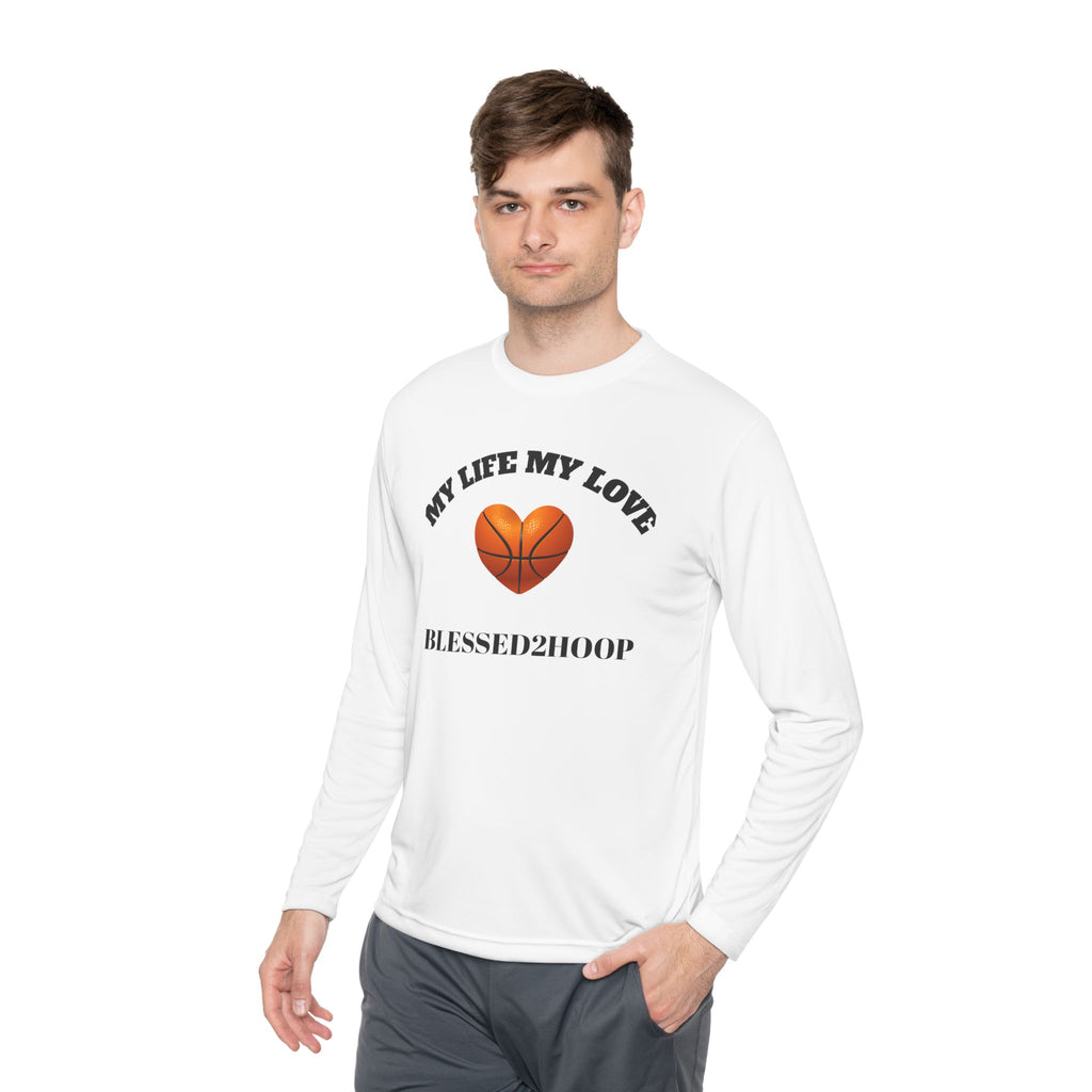 Unisex Basketball Long Sleeve Tee - Perfect Gift for Sports Lovers, Casual Wear, Team Spirit, Fitness Enthusiasts, Birthday