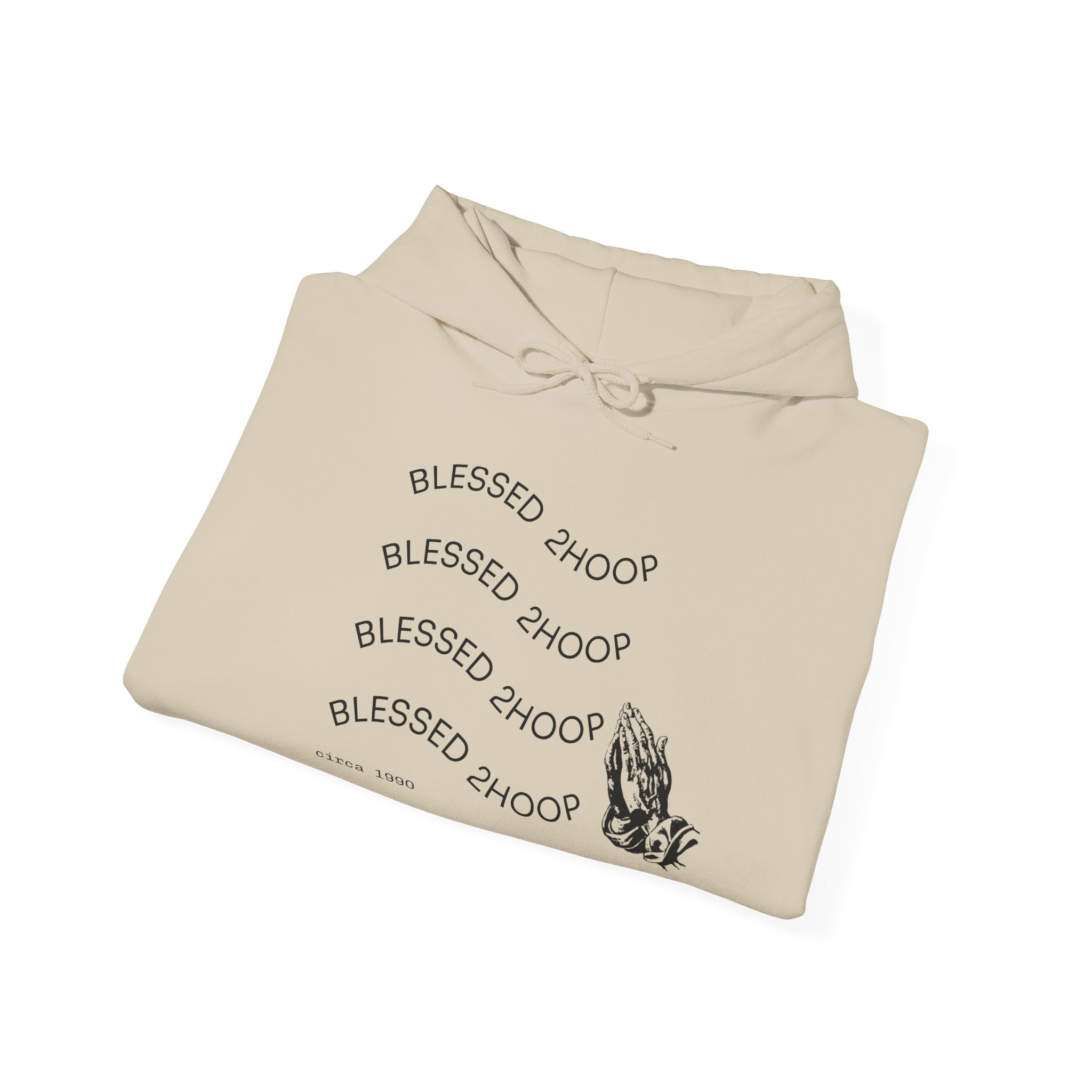 Blessed Hooded Sweatshirt, Cozy Unisex Pullover, Casual Streetwear, Inspirational Gift, Everyday Comfort