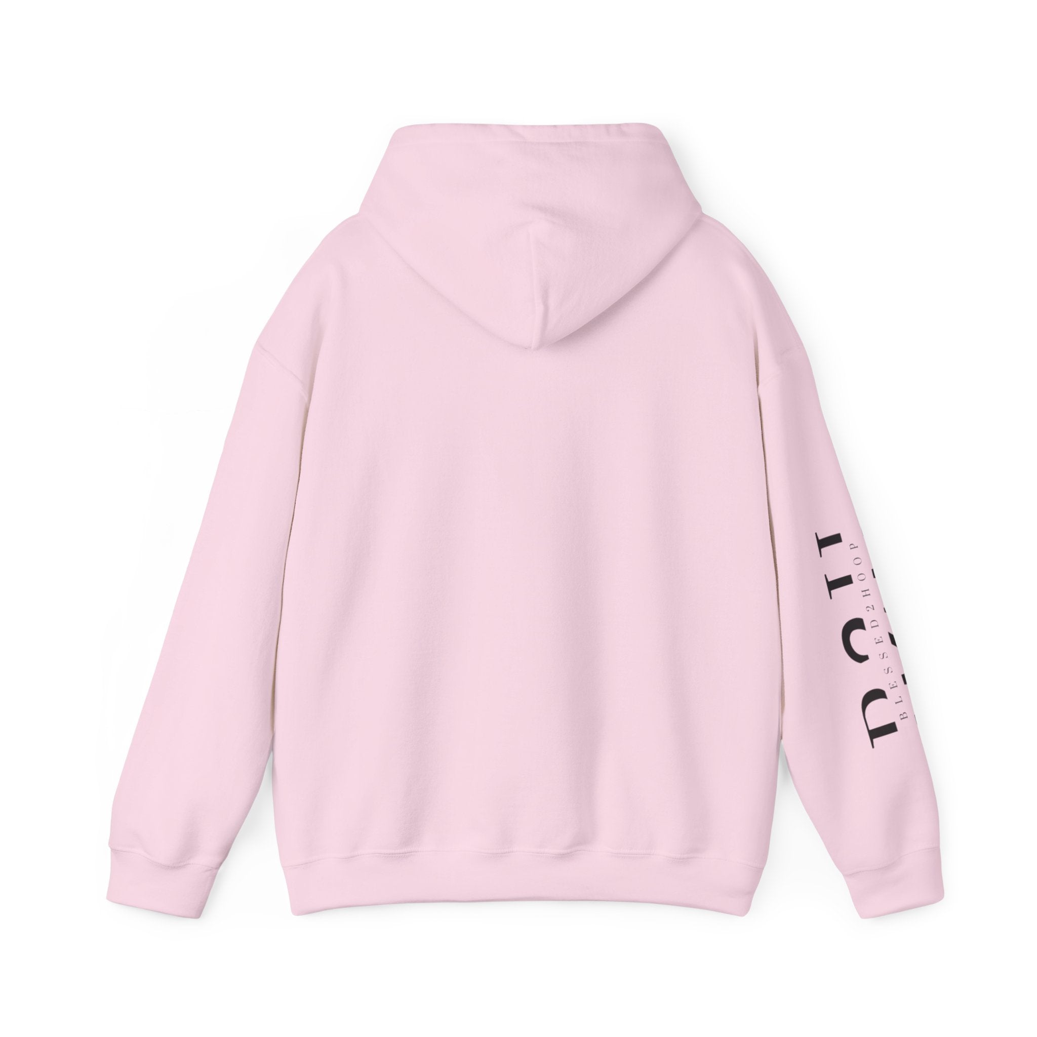 Minimalist Unisex Hoodie with B2H Design, Cozy Sweatshirt, Stylish Layering Piece, Perfect for Gifting, Casual Wear, Year-Round Comfort