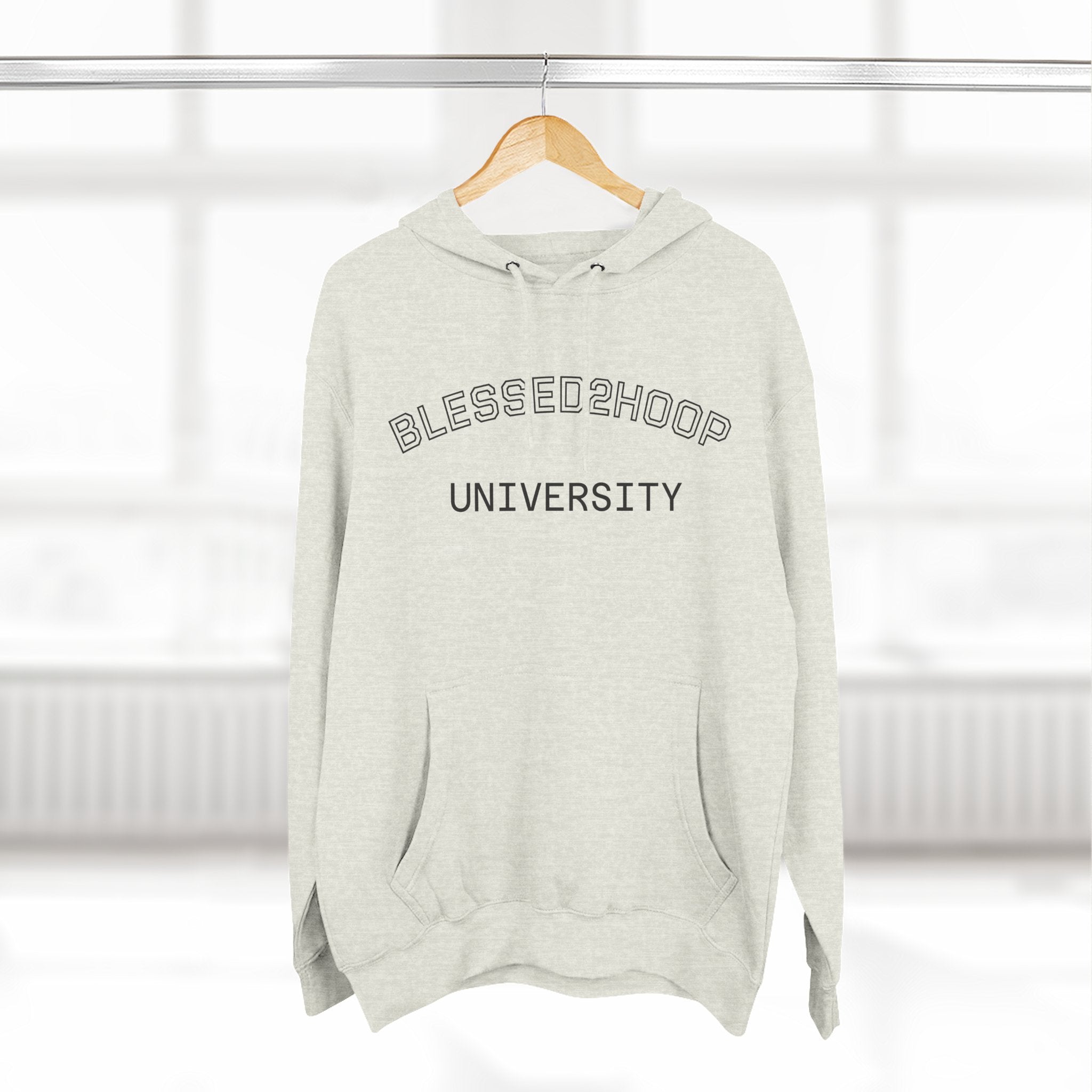 Blessed 2 Hoop University Hoodie - Cozy Fleece Pullover for Basketball Lovers, Casual Wear, Gift for Sports Events, College Apparel, [...]