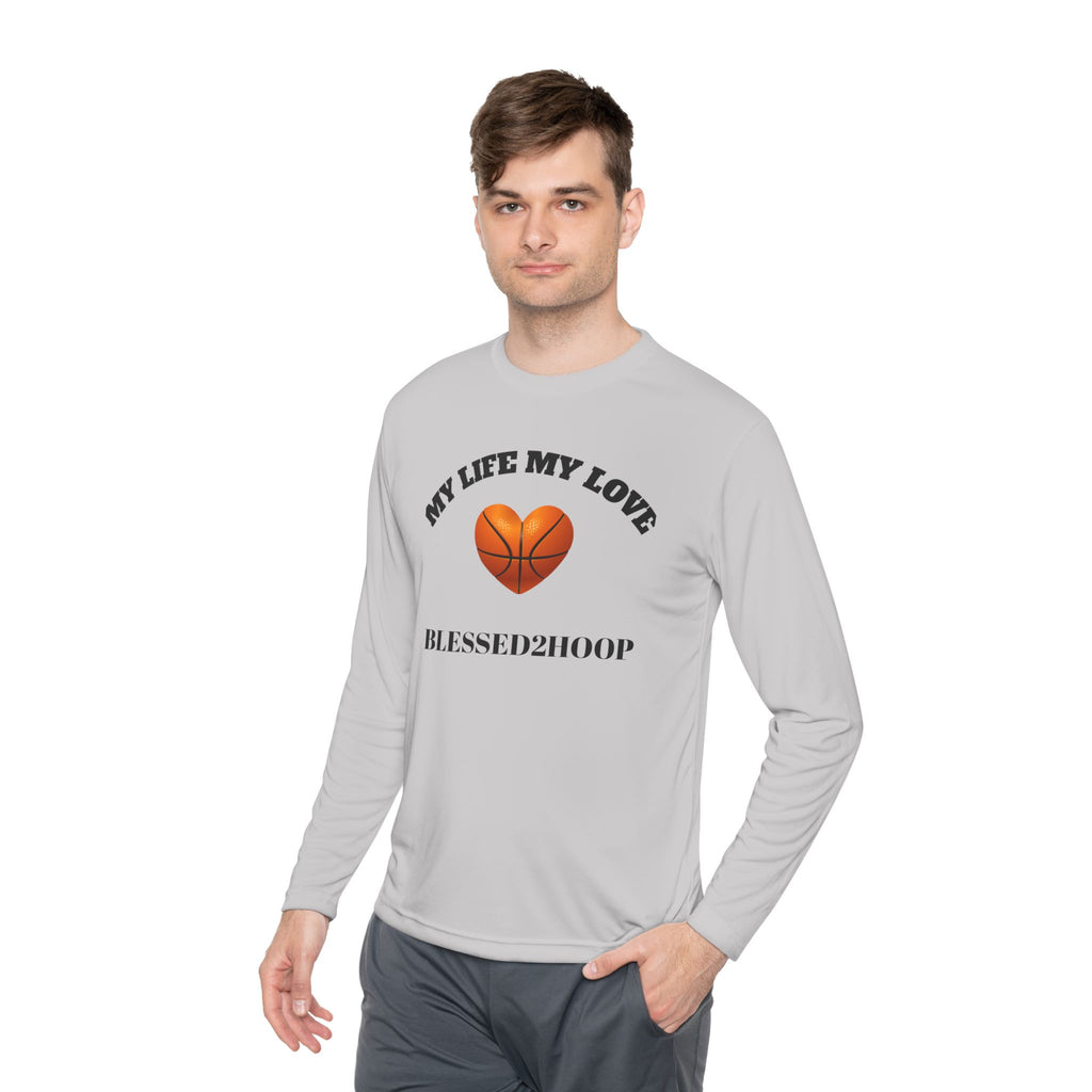 Unisex Basketball Long Sleeve Tee - Perfect Gift for Sports Lovers, Casual Wear, Team Spirit, Fitness Enthusiasts, Birthday