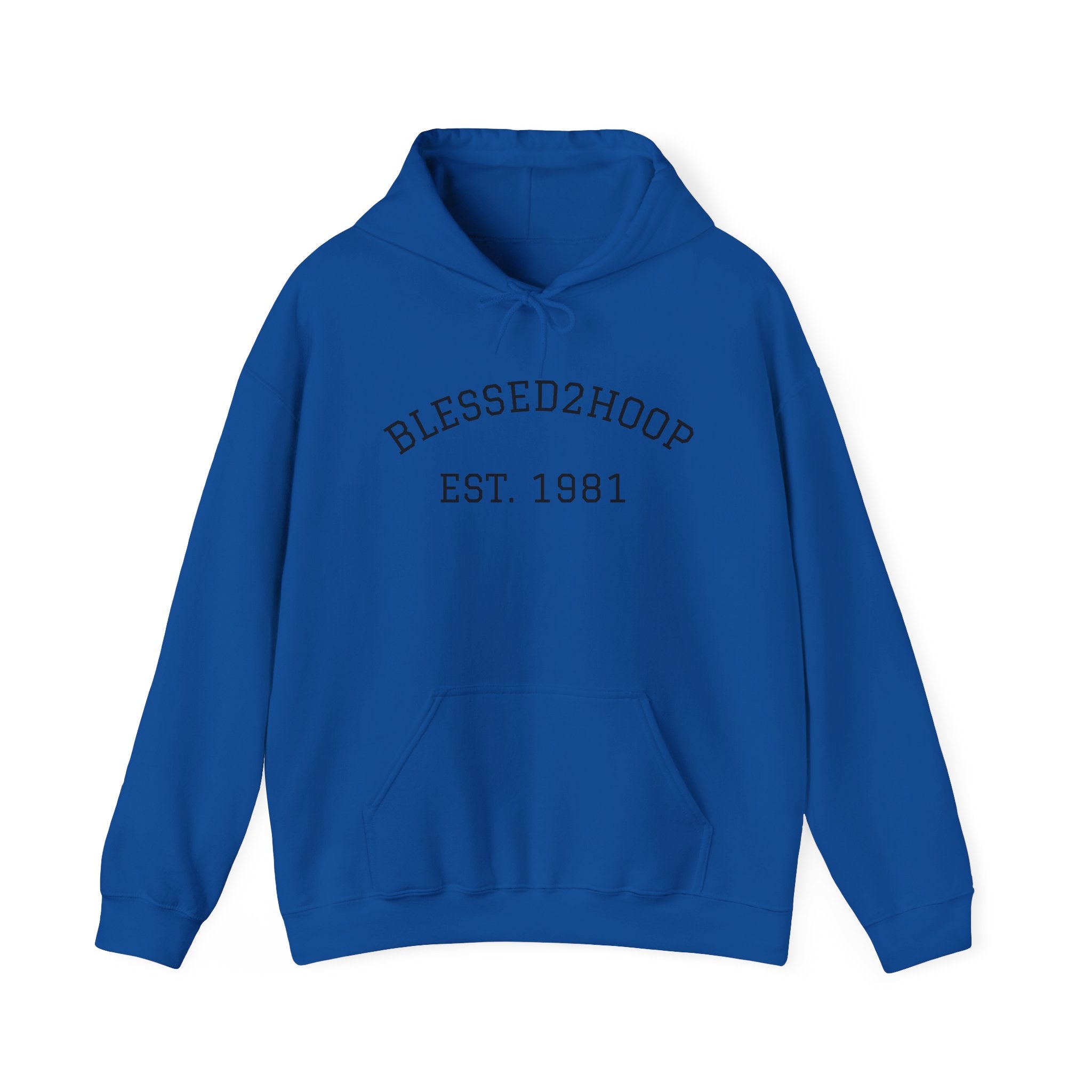 Blessed 2 Hoop Hoodie – Cozy Unisex Sweatshirt for Athletes, Basketball Lovers, and Everyday Comfort