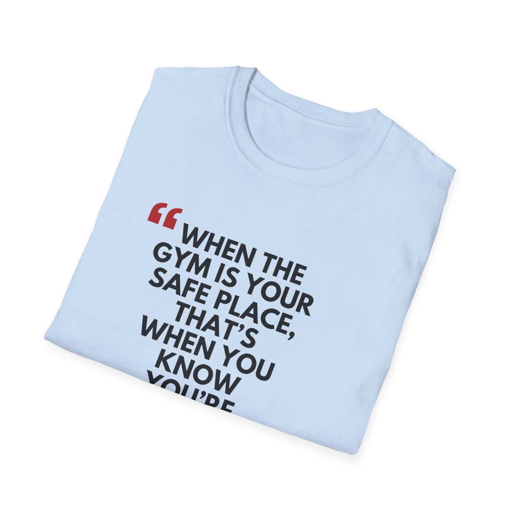 Unisex Basketball Quote T-Shirt - Perfect for Athletes, Gift for Fitness Lovers, Gym Enthusiasts, Motivational Apparel, Sportswear