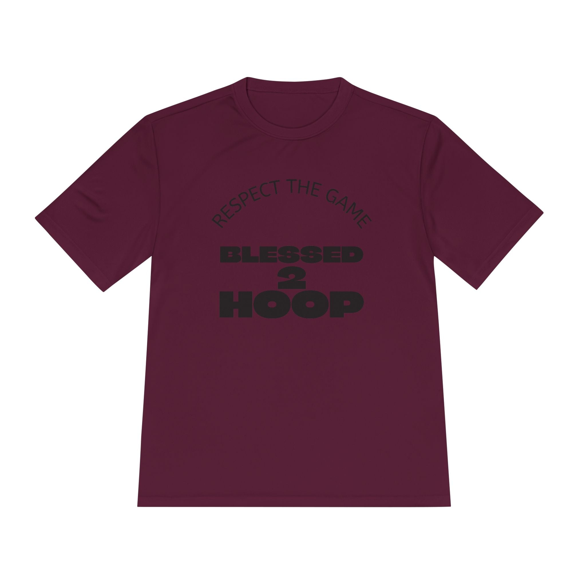 Unisex Athletic Tee - "Blessed 2 Hoop" Sports Shirt, Basketball Clothing, Fitness Wear, Gym Gear, Activewear for Sports Lovers