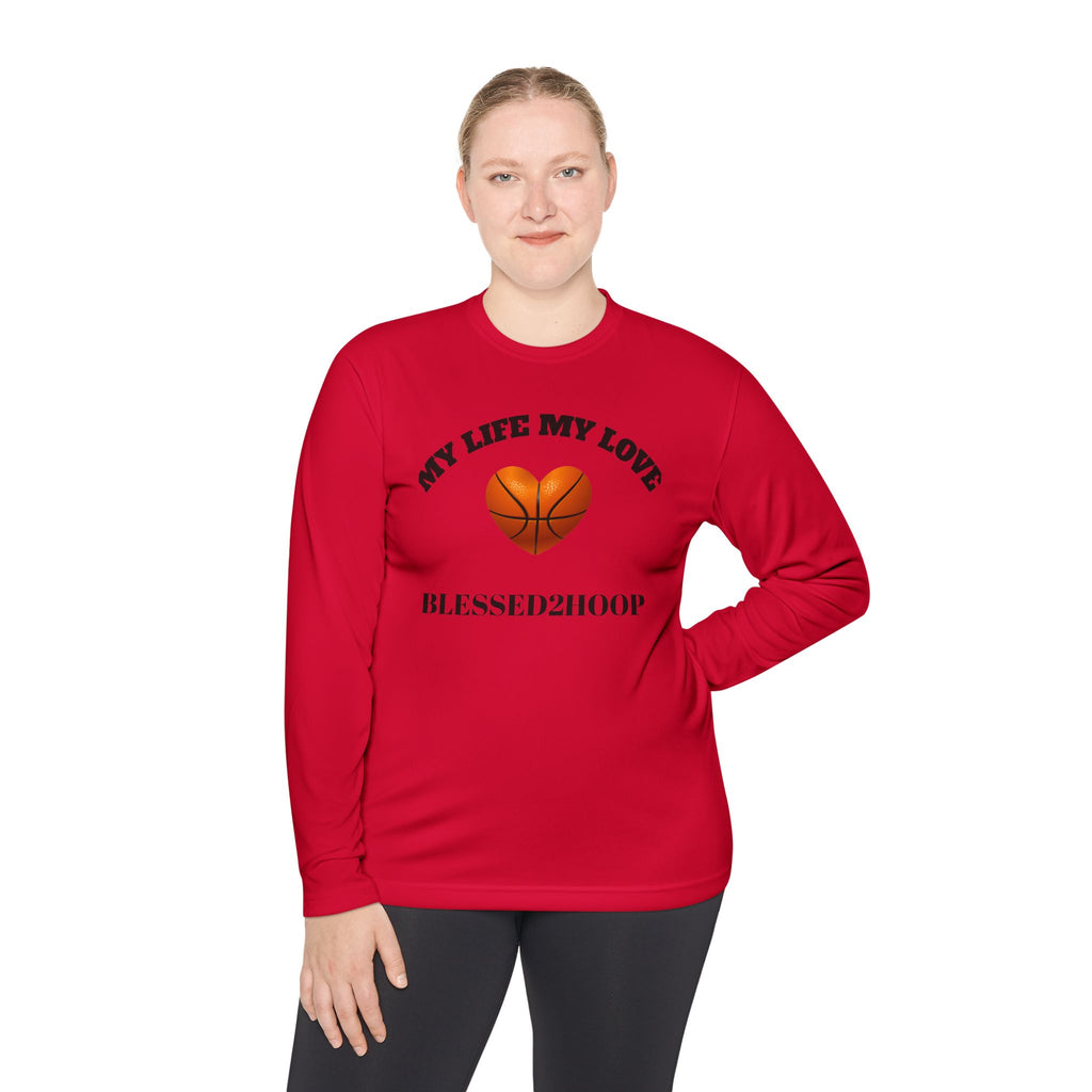 Unisex Basketball Long Sleeve Tee - Perfect Gift for Sports Lovers, Casual Wear, Team Spirit, Fitness Enthusiasts, Birthday