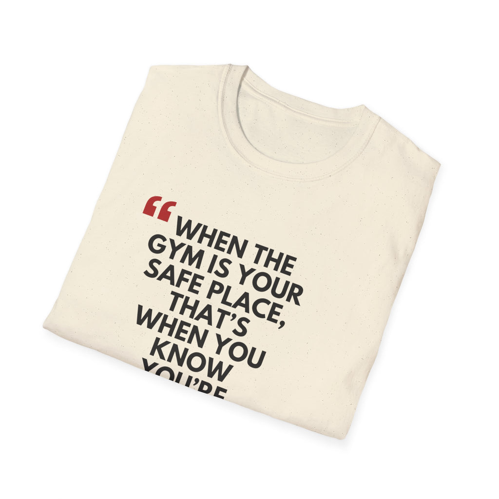 Unisex Basketball Quote T-Shirt - Perfect for Athletes, Gift for Fitness Lovers, Gym Enthusiasts, Motivational Apparel, Sportswear