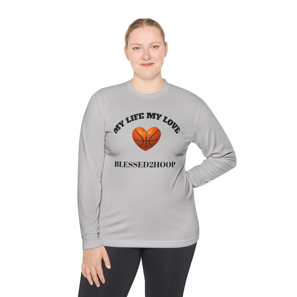 Unisex Basketball Long Sleeve Tee - Perfect Gift for Sports Lovers, Casual Wear, Team Spirit, Fitness Enthusiasts, Birthday