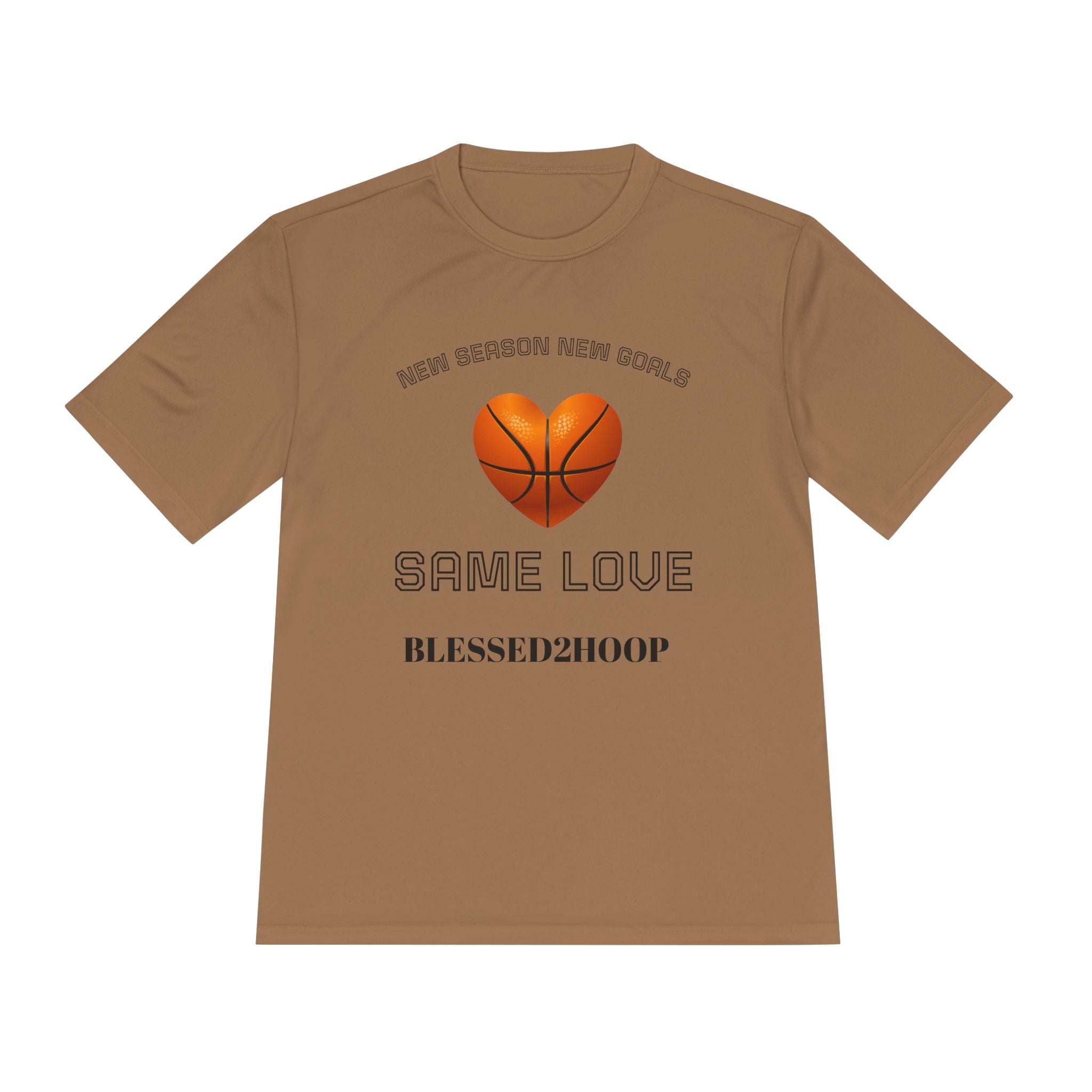 Unisex Basketball Motivational Tee - Same Love, Blessed2Hoop, Sportswear, Fitness Gift, Athletic Apparel, Team Spirit Shirt