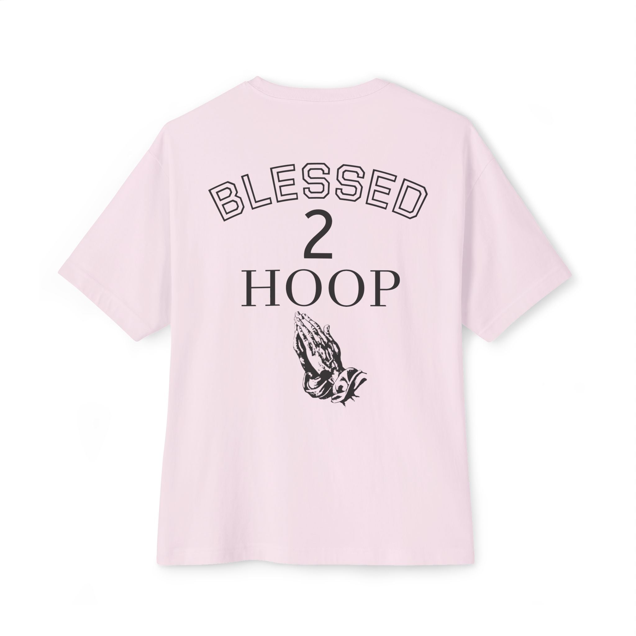 Unisex Boxy Tee - Blessed to Hoop, Trendy Oversized Shirt for Basketball Fans, Casual Wear, Gifts for Sports Enthusiasts, Streetwear Style