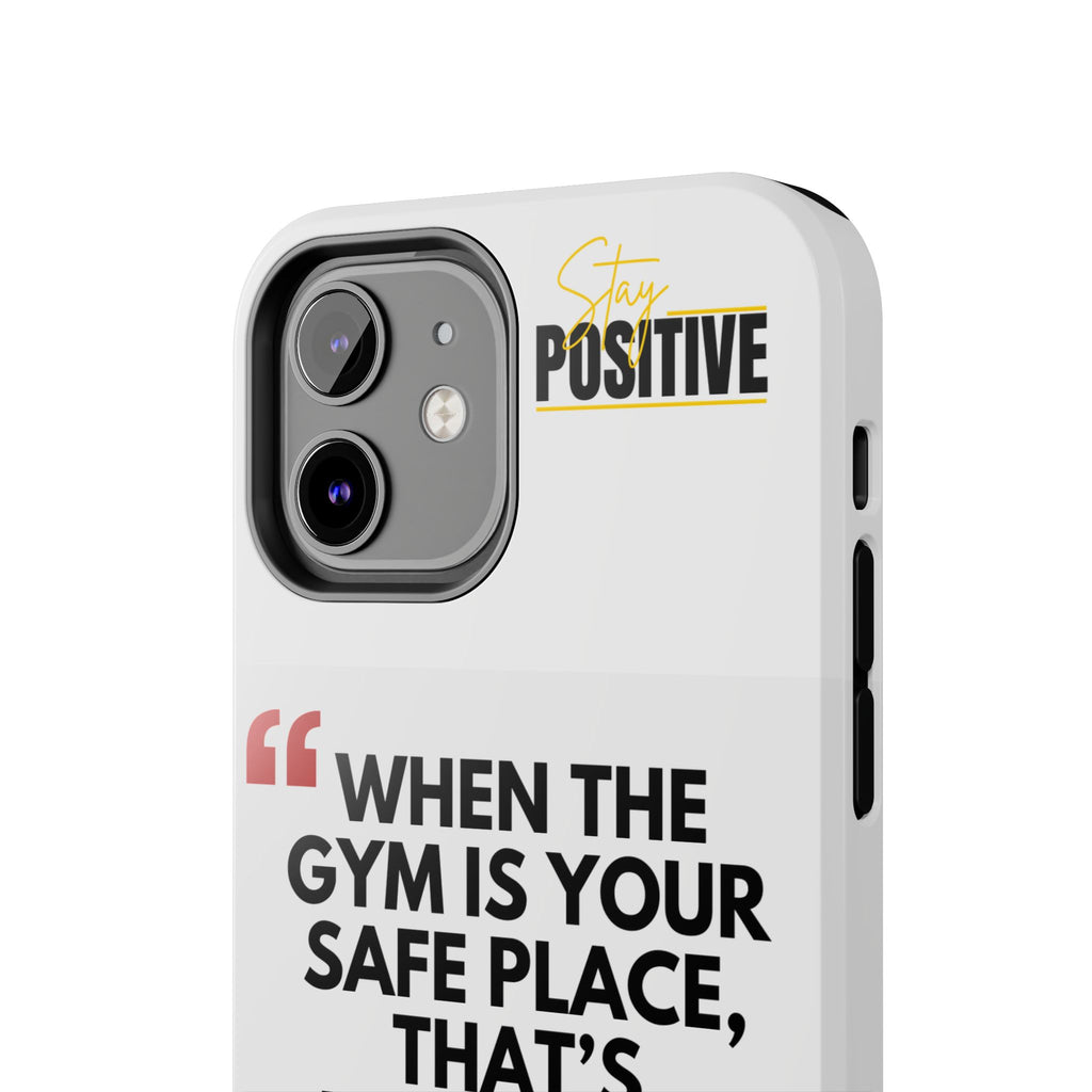 Motivational Phone Case, Inspirational Tough Phone Cases for Gym Lovers, Blessed to Hoop Case, Sports Gifts, Positive Vibes