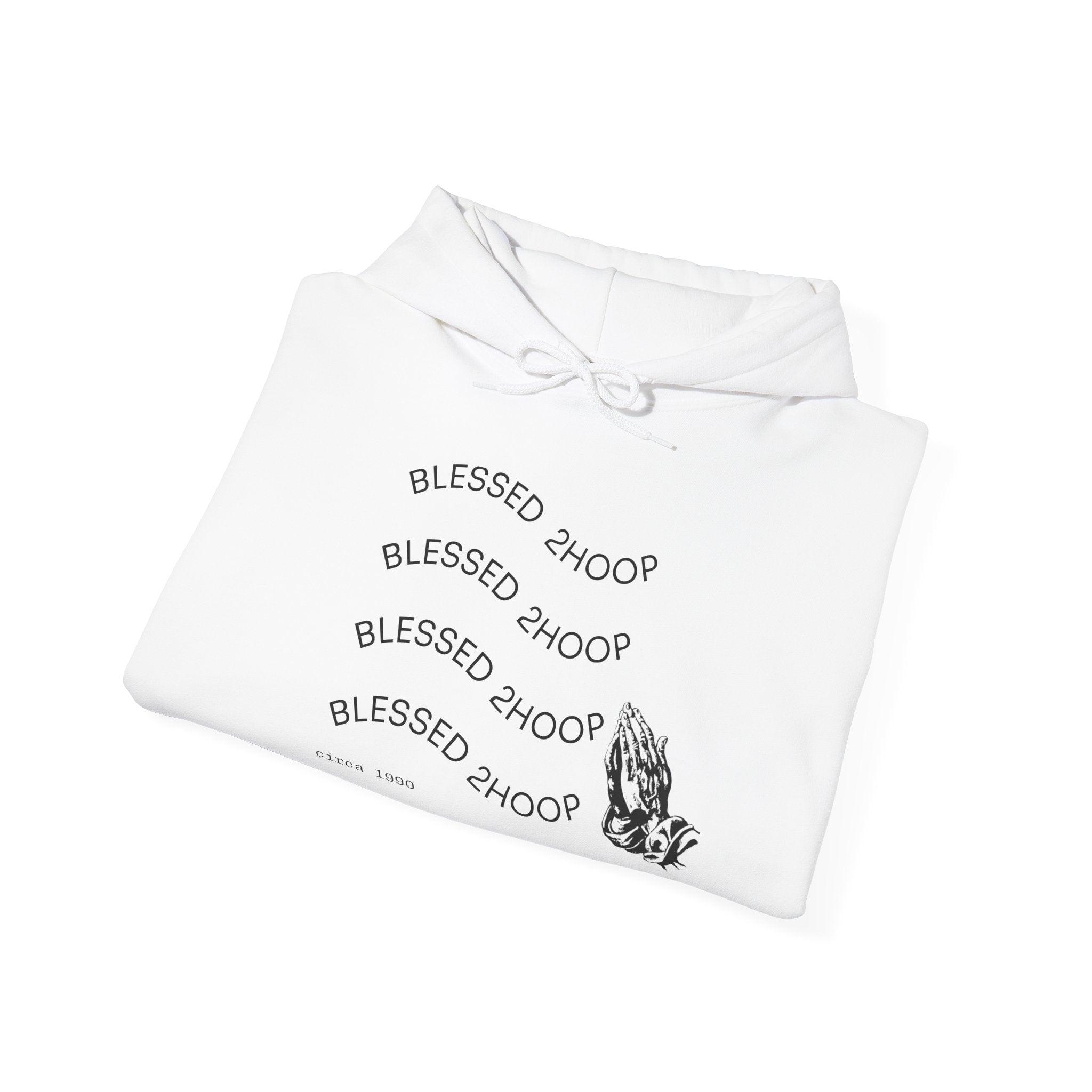 Blessed Hooded Sweatshirt, Cozy Unisex Pullover, Casual Streetwear, Inspirational Gift, Everyday Comfort