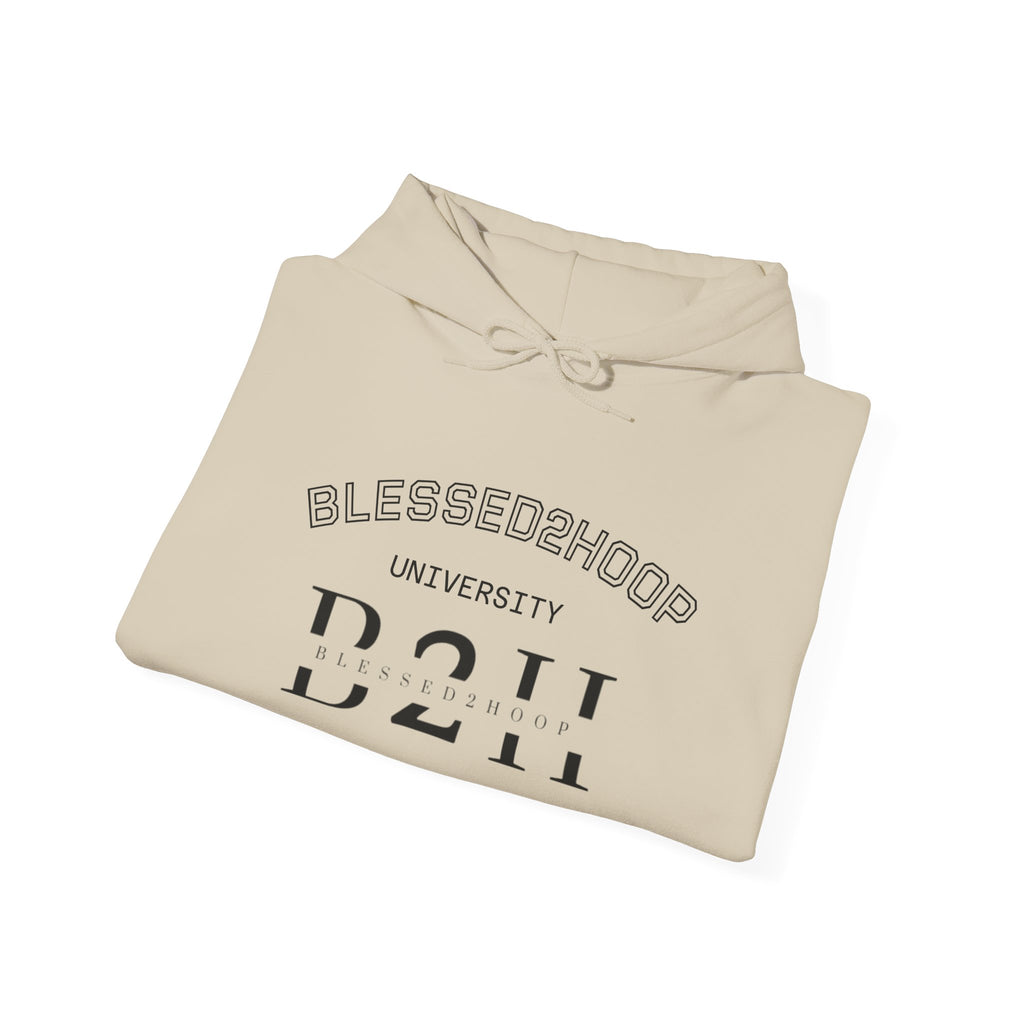 Unisex Blessed Hoop University Sweatshirt, Cozy Hoodie for Basketball Fans, Perfect Gift for Graduates, Unisex Casual Wear