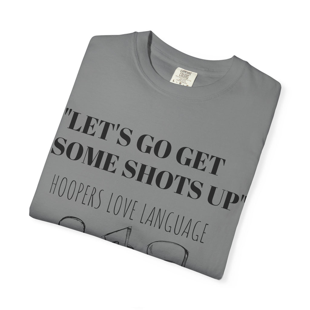 Basketball-Inspired T-shirt - Let's Go Get Shots Up, Sportswear, Gift for Hoopers, Unisex Tee, Casual Style