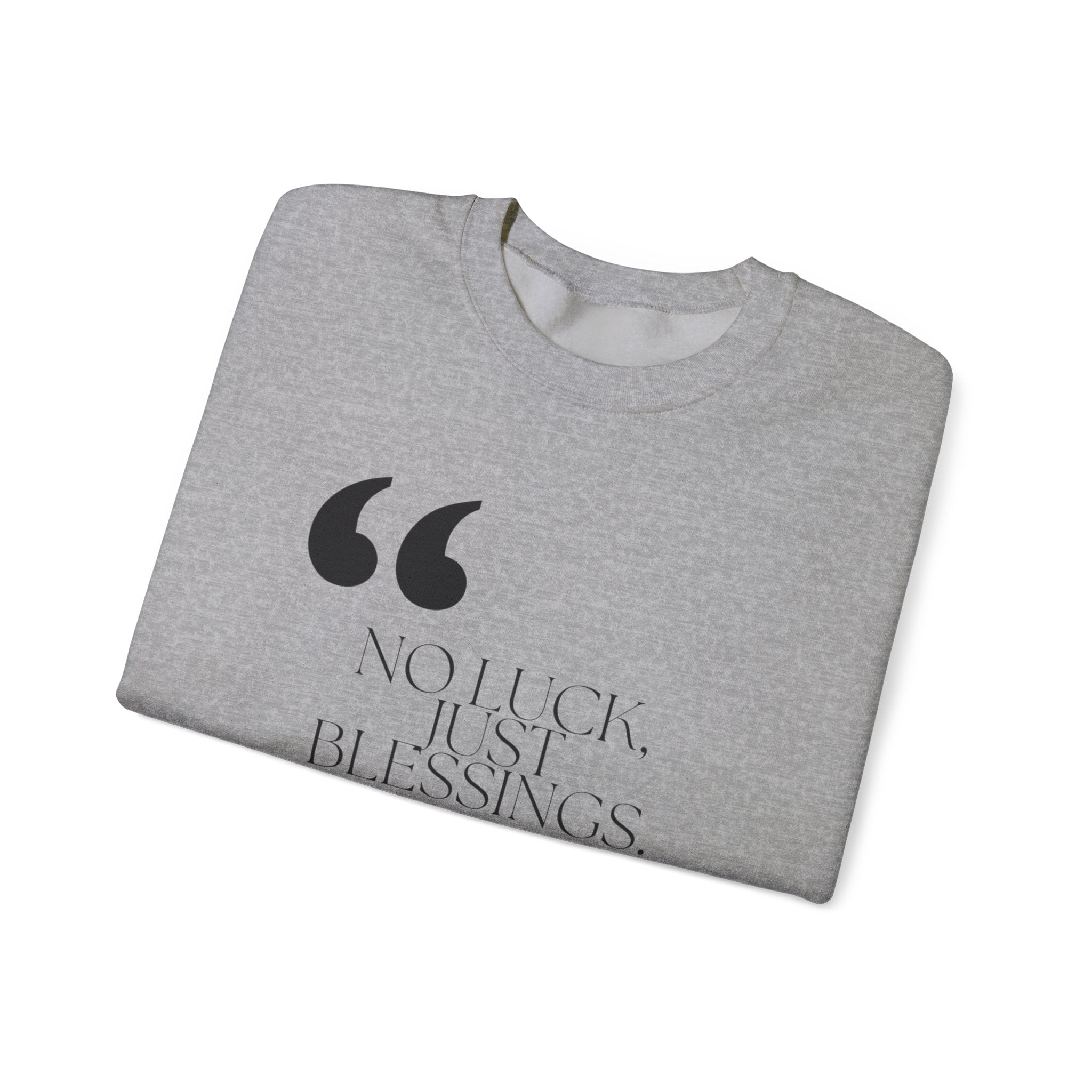 Blessed 2 Hoop Crewneck Sweatshirt | Inspirational Sweatshirt for Athletes, Gift for Coaches, Sports Apparel, Unisex Sweatshirt