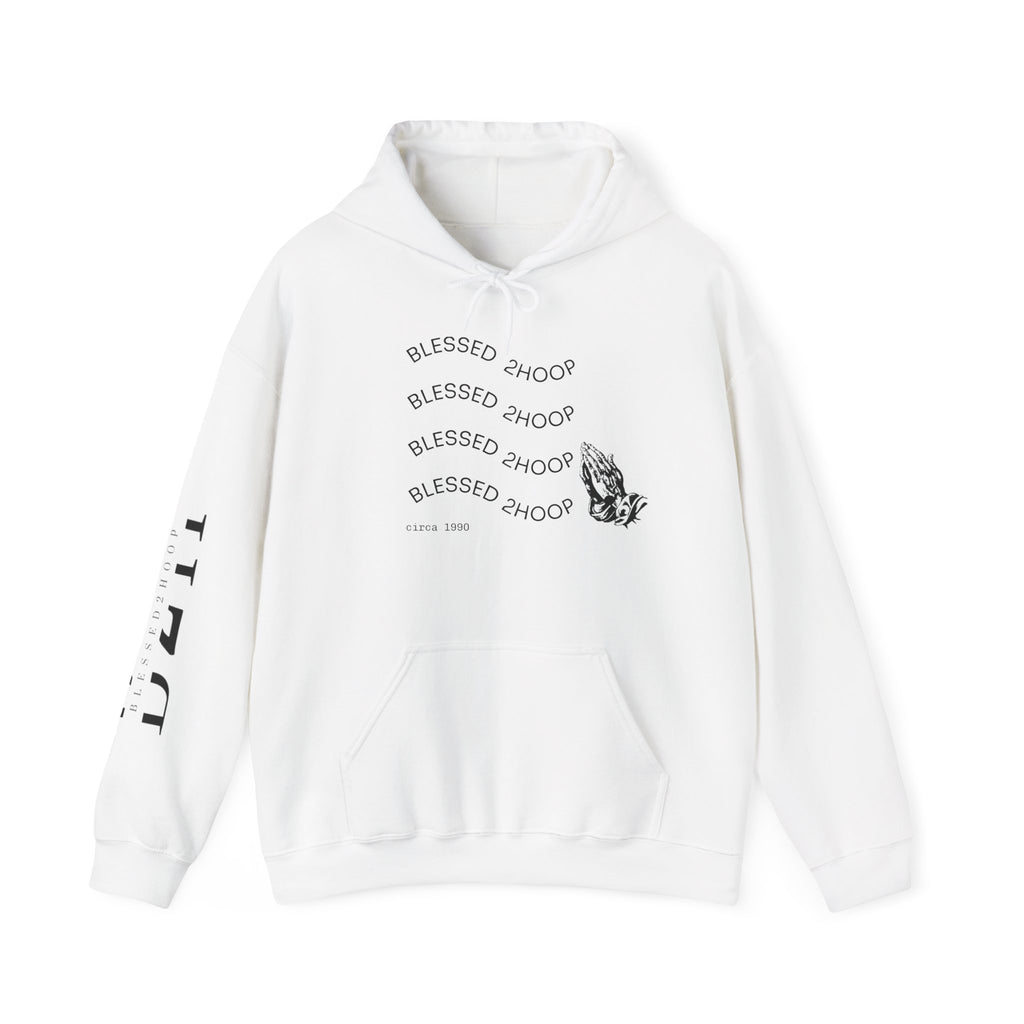 Blessed Hooded Sweatshirt, Cozy Unisex Pullover, Casual Streetwear, Inspirational Gift, Everyday Comfort