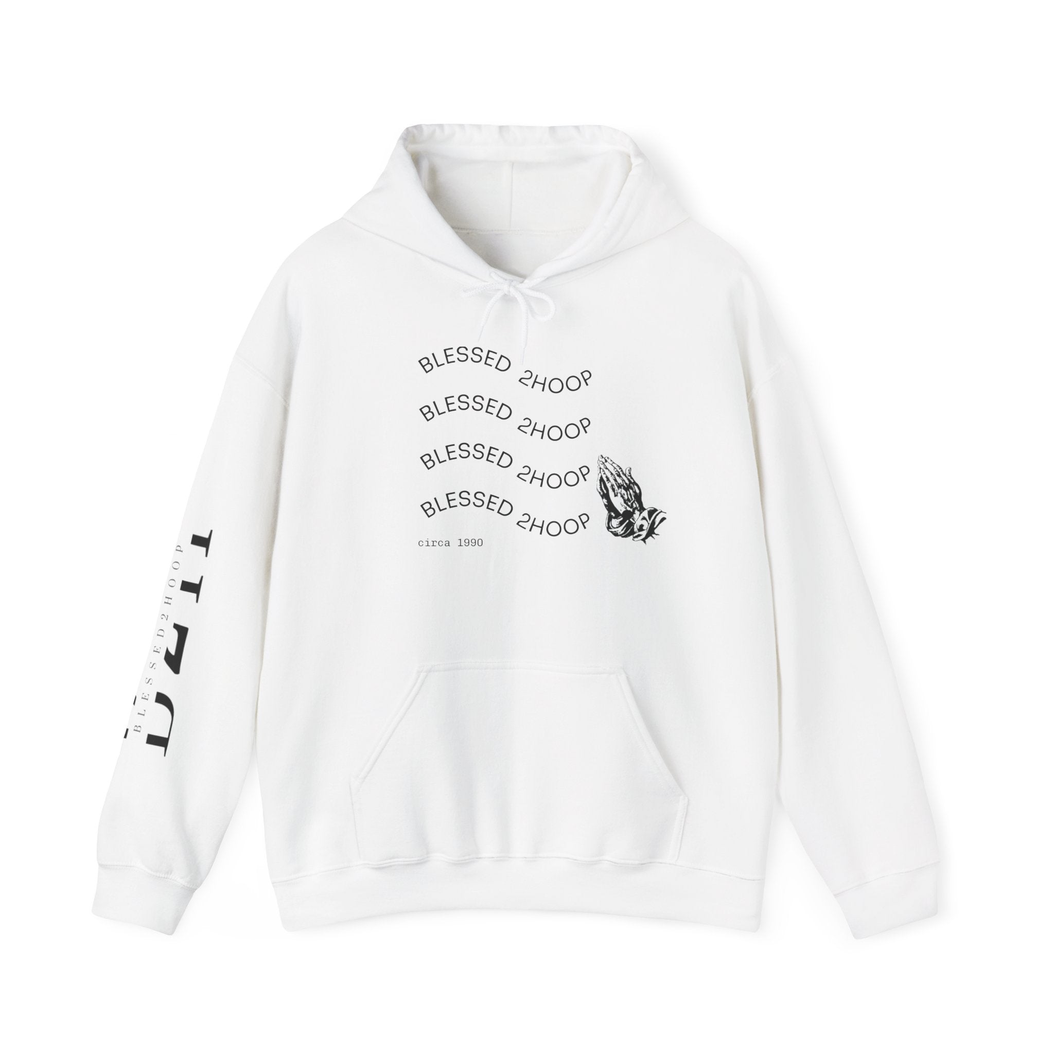 Blessed Hooded Sweatshirt, Cozy Unisex Pullover, Casual Streetwear, Inspirational Gift, Everyday Comfort