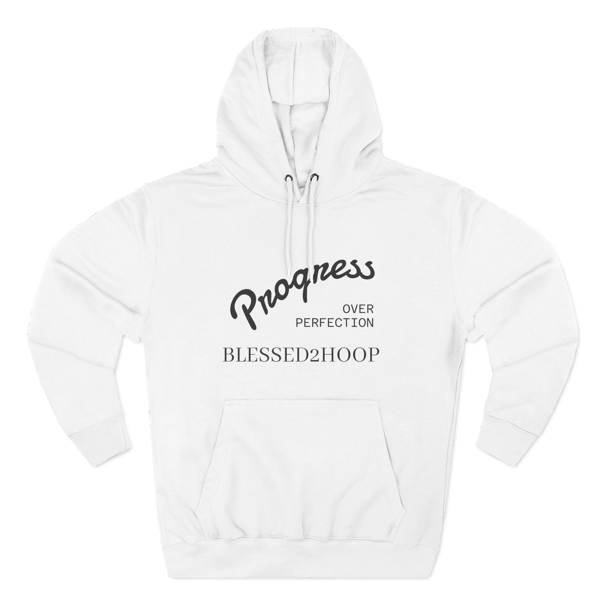 Three-Panel Fleece Hoodie