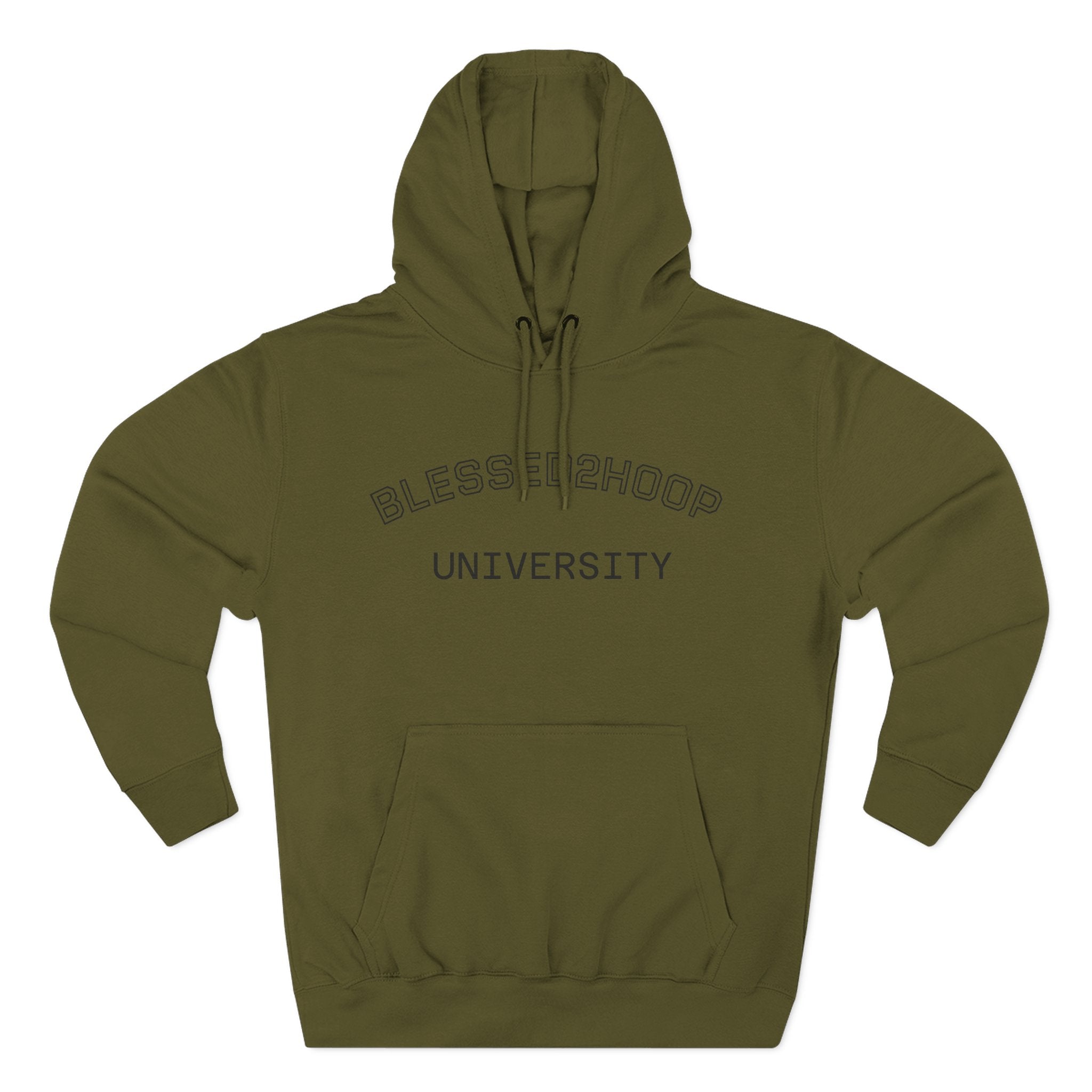 Blessed 2 Hoop University Hoodie - Cozy Fleece Pullover for Basketball Lovers, Casual Wear, Gift for Sports Events, College Apparel, [...]