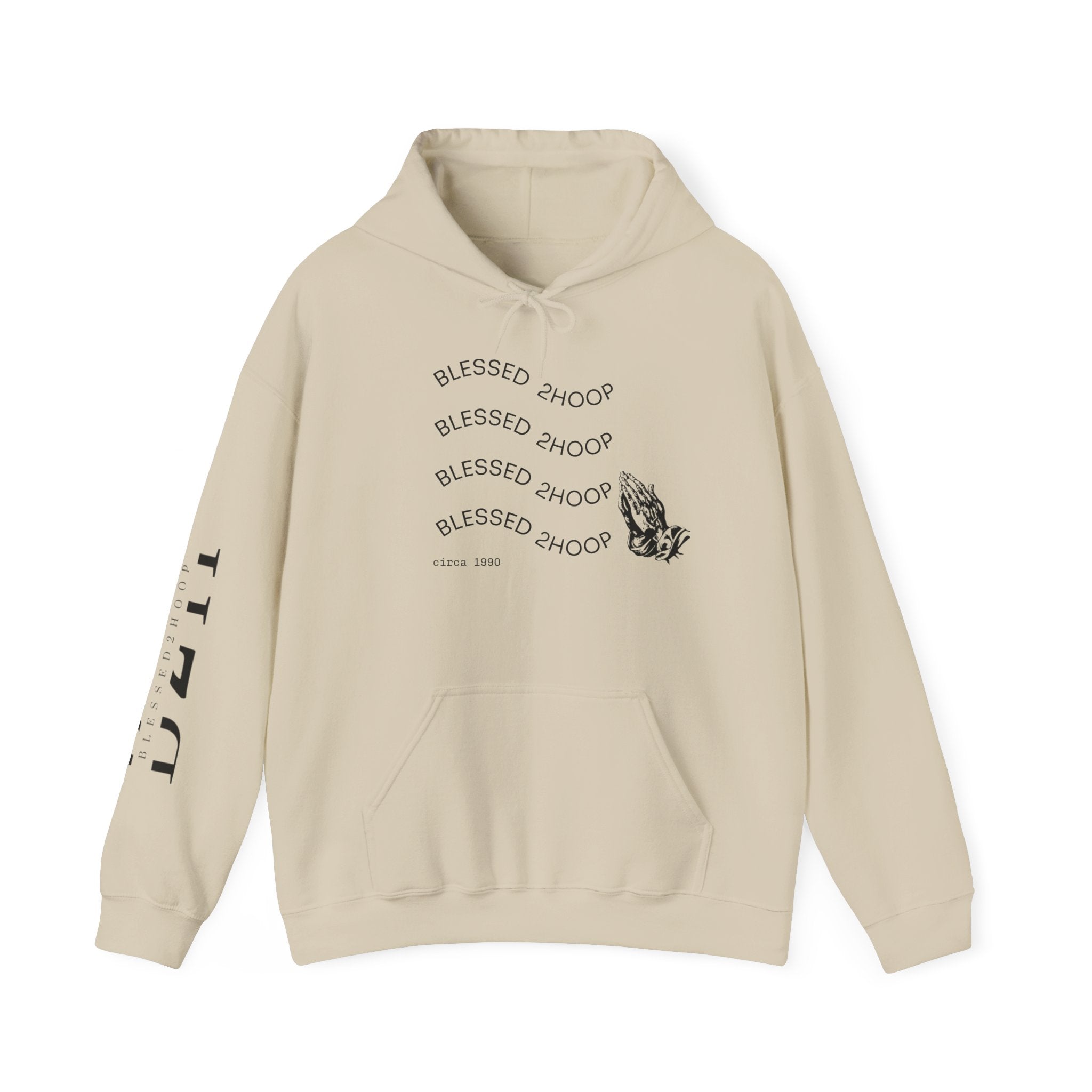 Blessed Hooded Sweatshirt, Cozy Unisex Pullover, Casual Streetwear, Inspirational Gift, Everyday Comfort