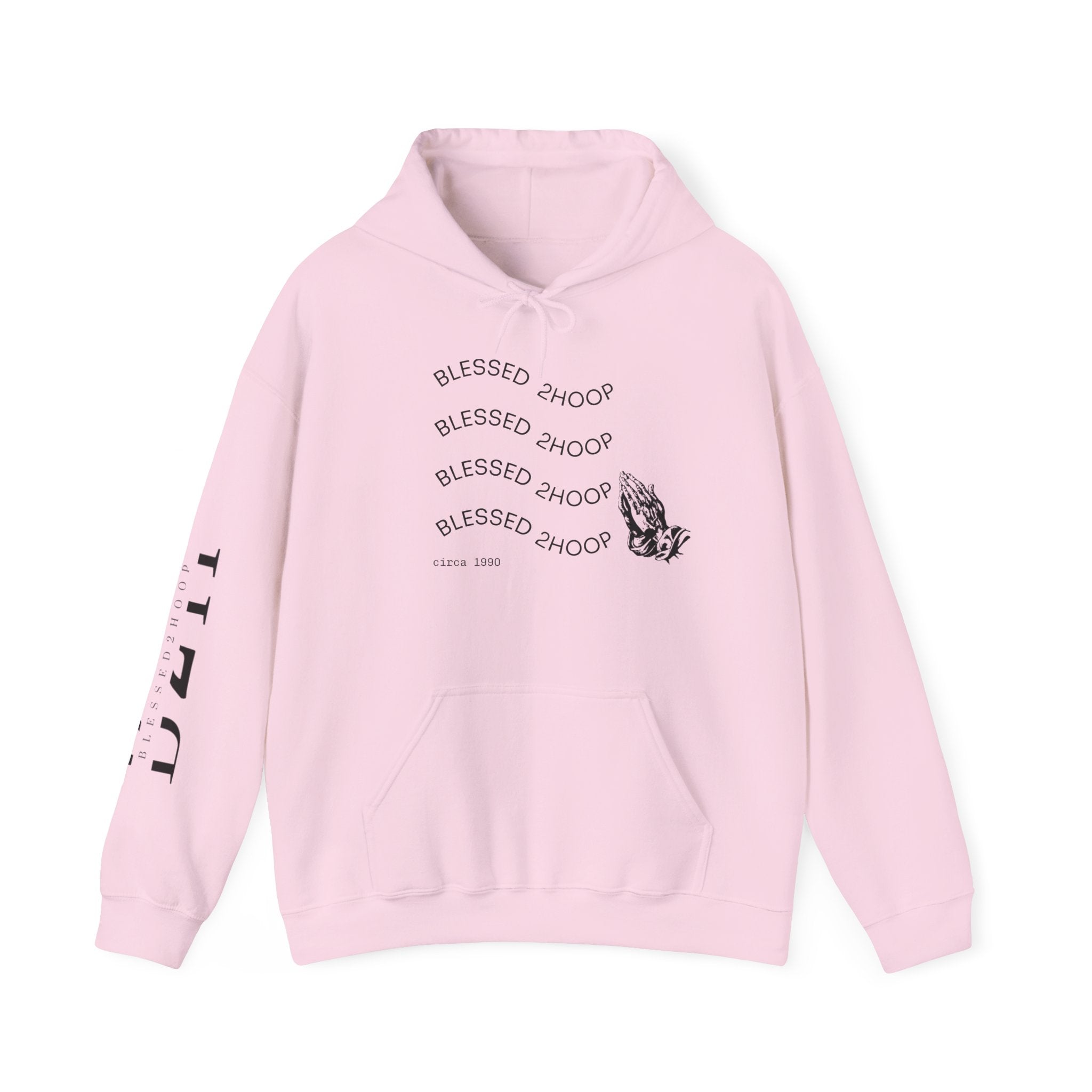 Blessed Hooded Sweatshirt, Cozy Unisex Pullover, Casual Streetwear, Inspirational Gift, Everyday Comfort