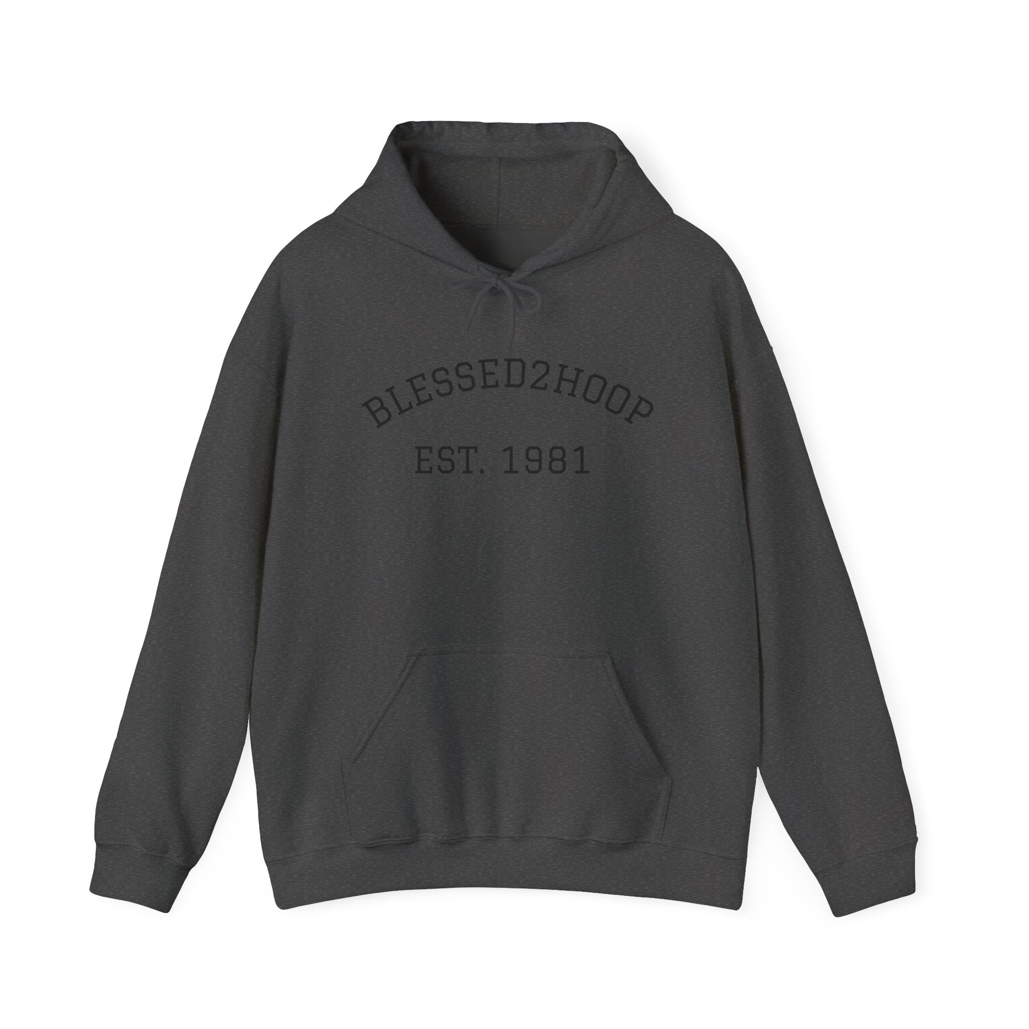 Blessed 2 Hoop Hoodie – Cozy Unisex Sweatshirt for Athletes, Basketball Lovers, and Everyday Comfort
